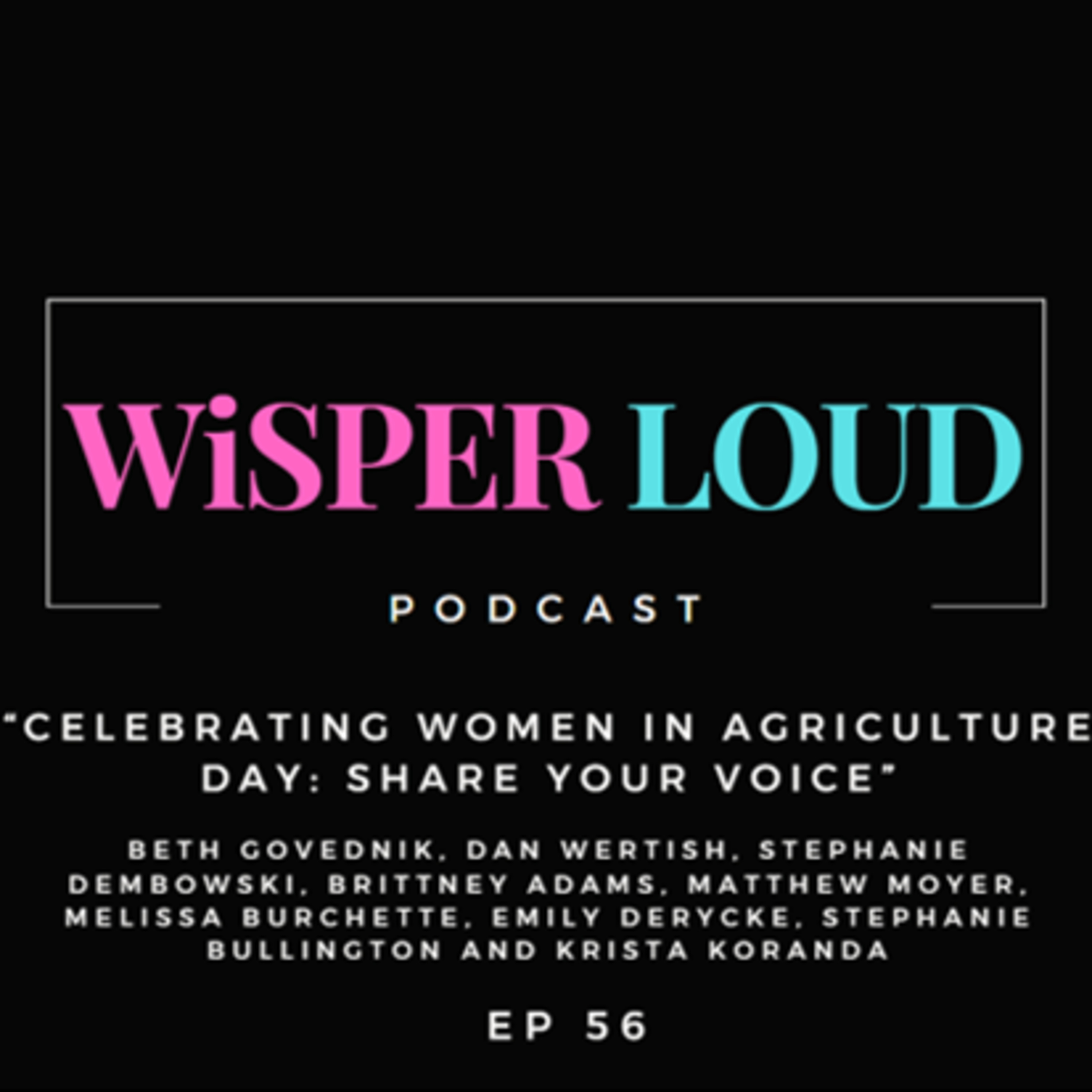 Celebrating Women in Agriculture Day: Share Your Voice episode artwork