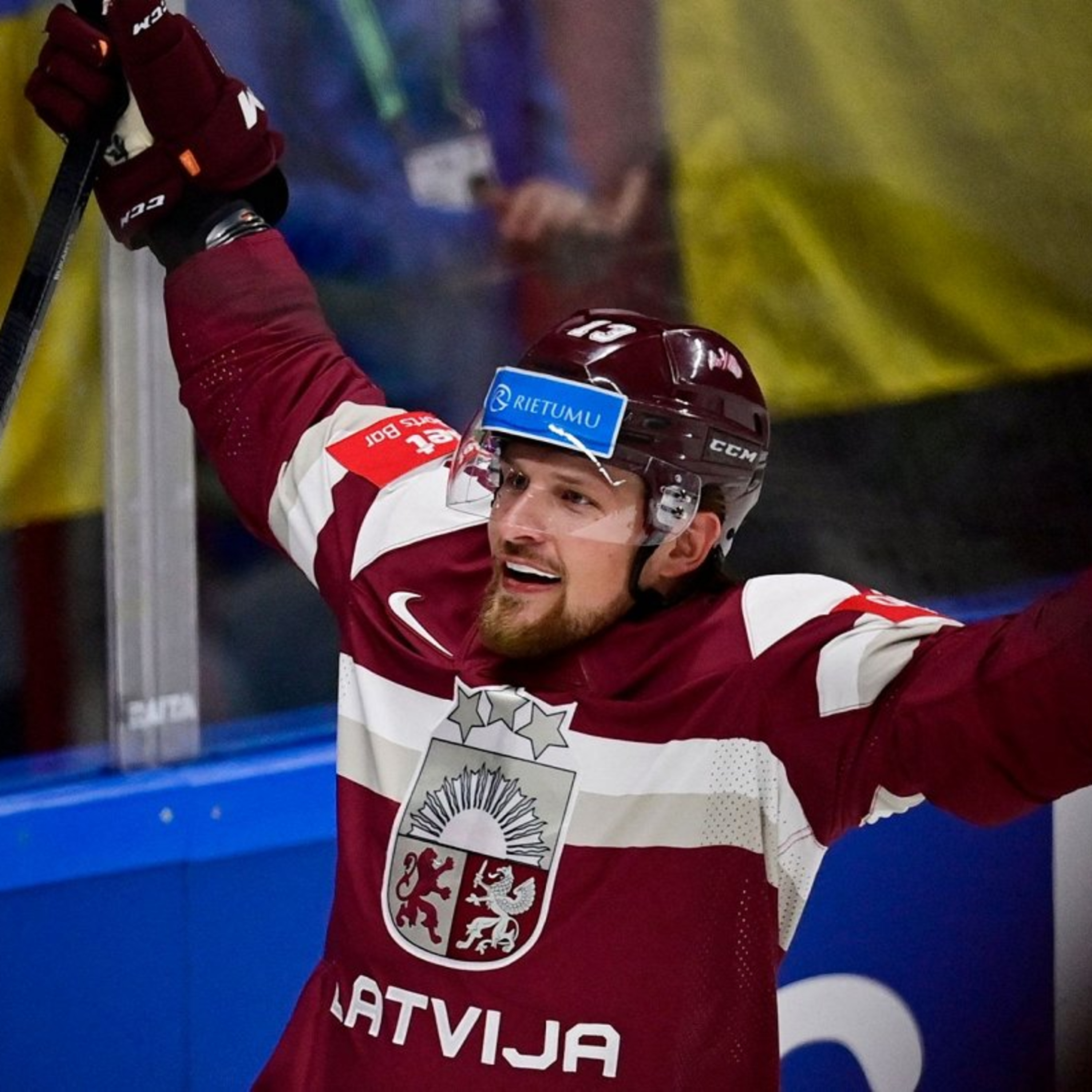 Latvijas izlases uzbrucējs Rihards Bukarts: Nedaudz jāatpūšas un jāatjaunojas, 1.septembrī nebūs zinību diena, bet lielais hokejs // Olimpiskā kvalifikācija episode artwork