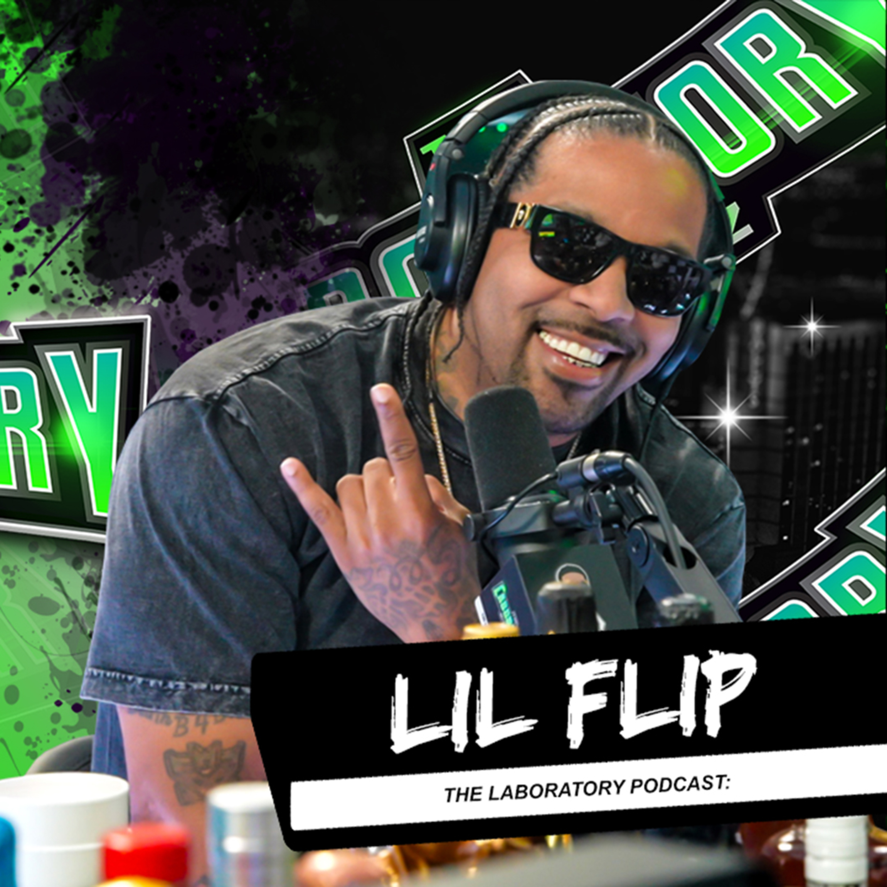 “Lil Flip: Freestyle King, Houston Legend in the LAB !!
