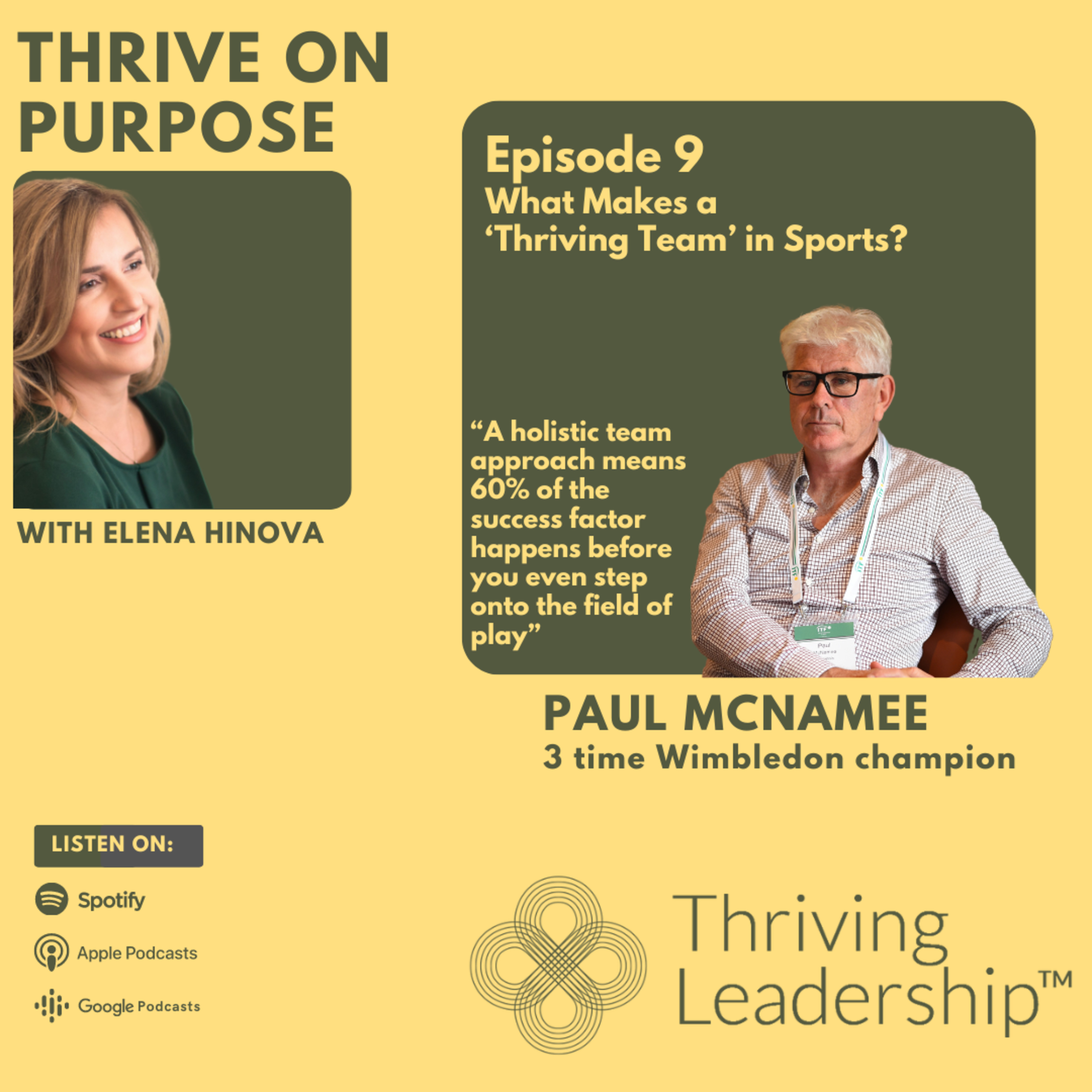 Episode 9: What Makes a ‘Thriving Team’ in Sports? - with Paul McNamee