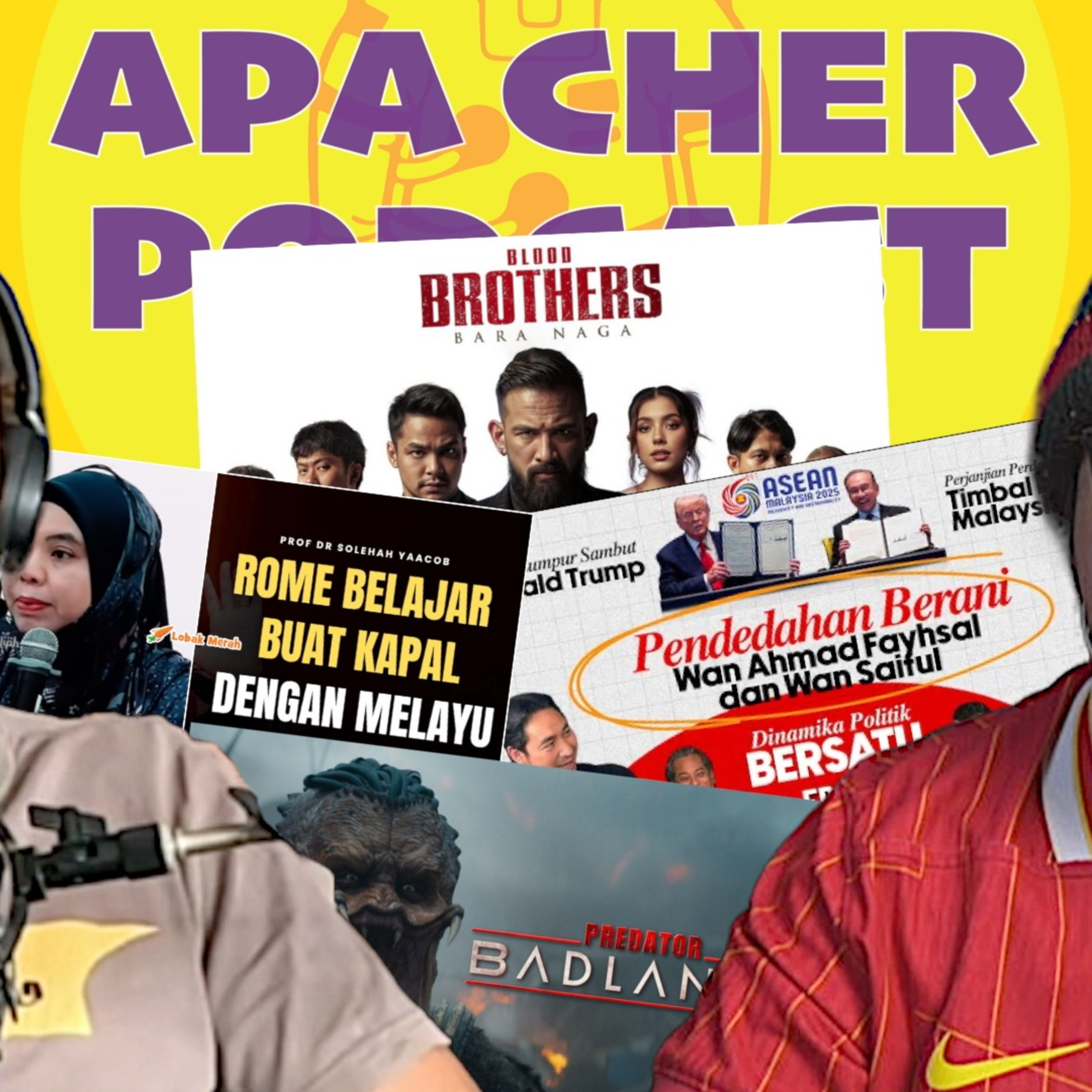 Muhyidin atau Hamzah? | Prof UIAM Dr Solehah kontroversi | Blood Brothers | Predator Badlands