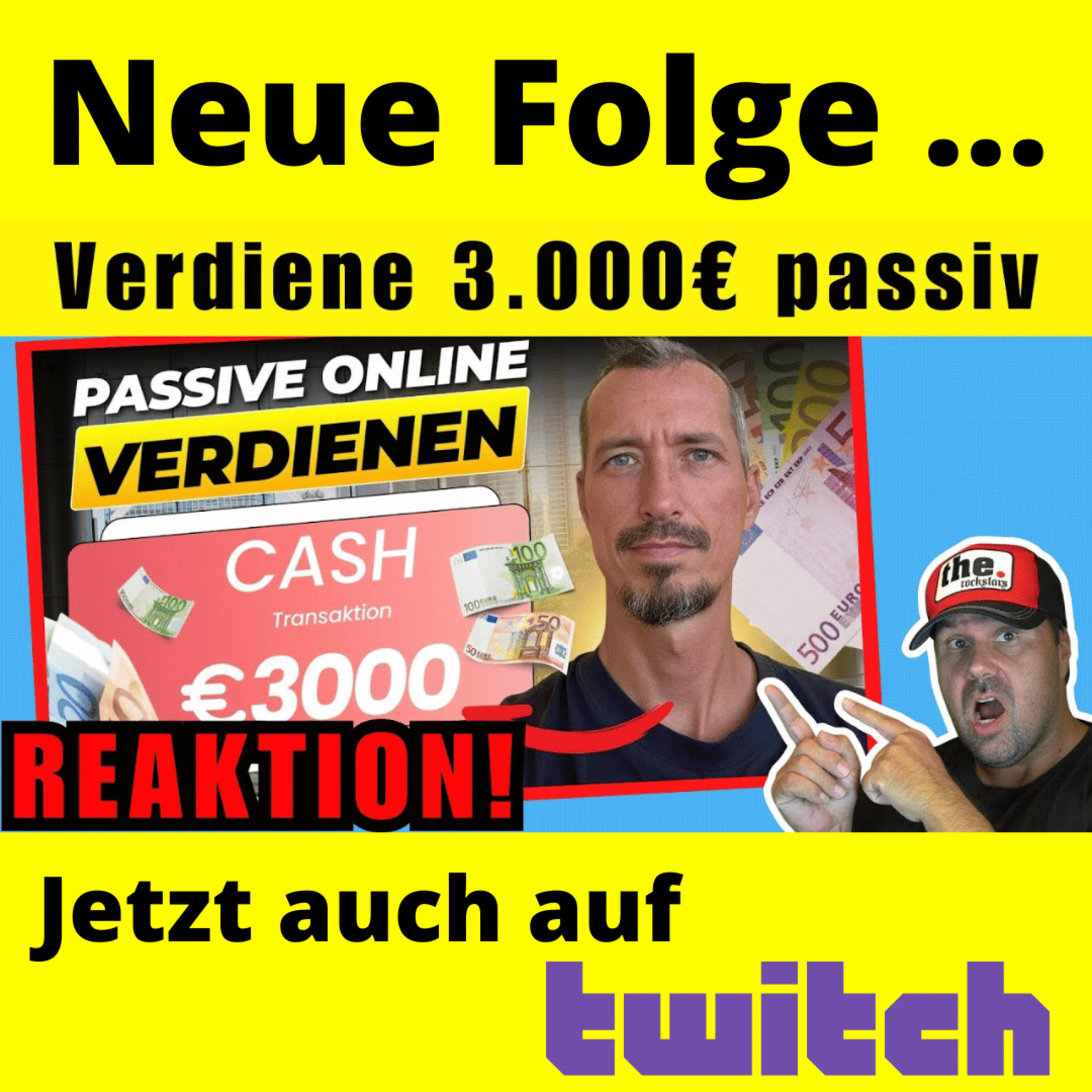 🔥Verdiene 3.000€ passiv mit kreativen Projekten – Online Geld verdienen mit Malbüchern auf Amason KDP SO geht’s! | Michael Kotzur Reaktion episode artwork