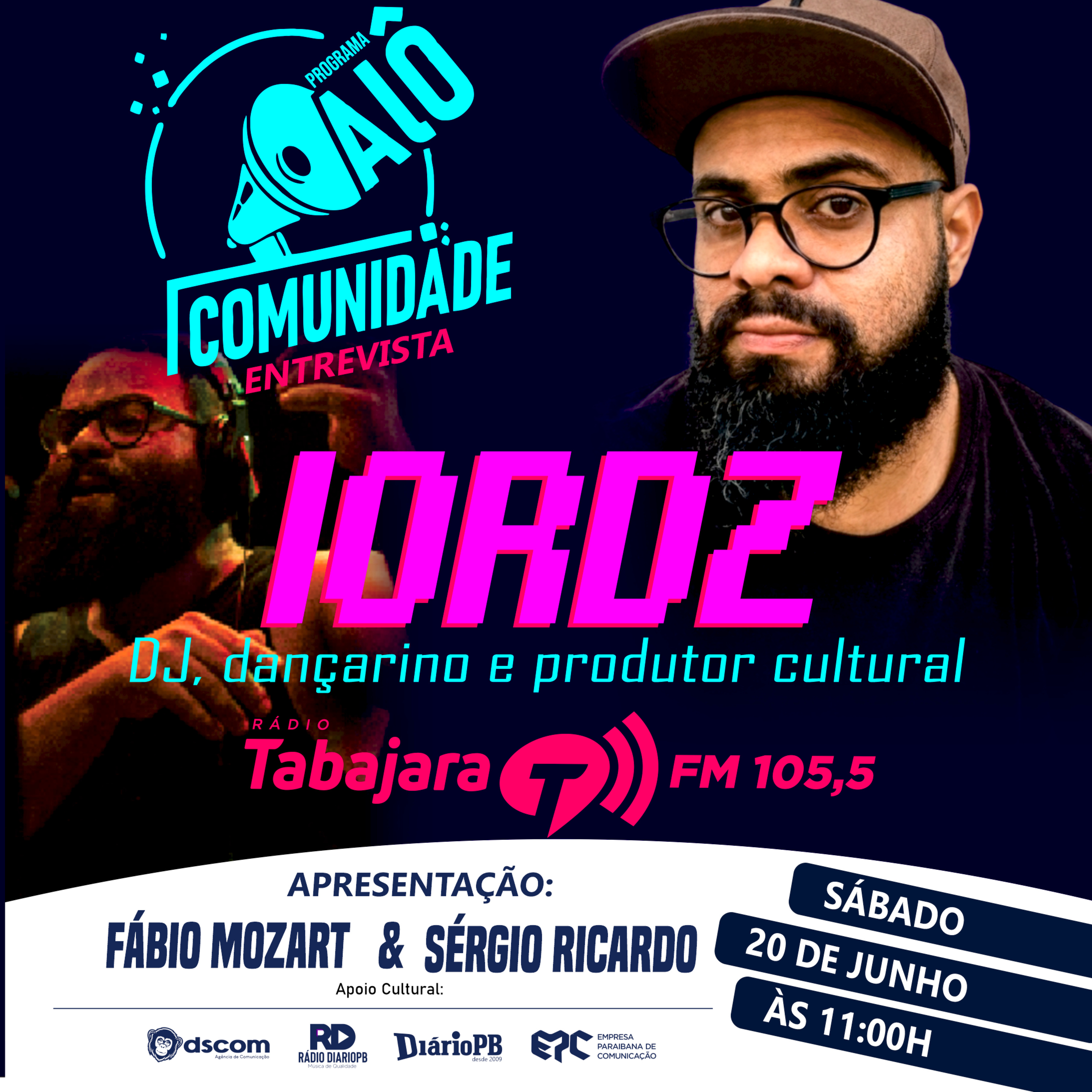 Alô Comunidade entrevista o DJ IORDZ e destaca debate sobre IA no Jornalismo promovido pelo FNDC episode artwork