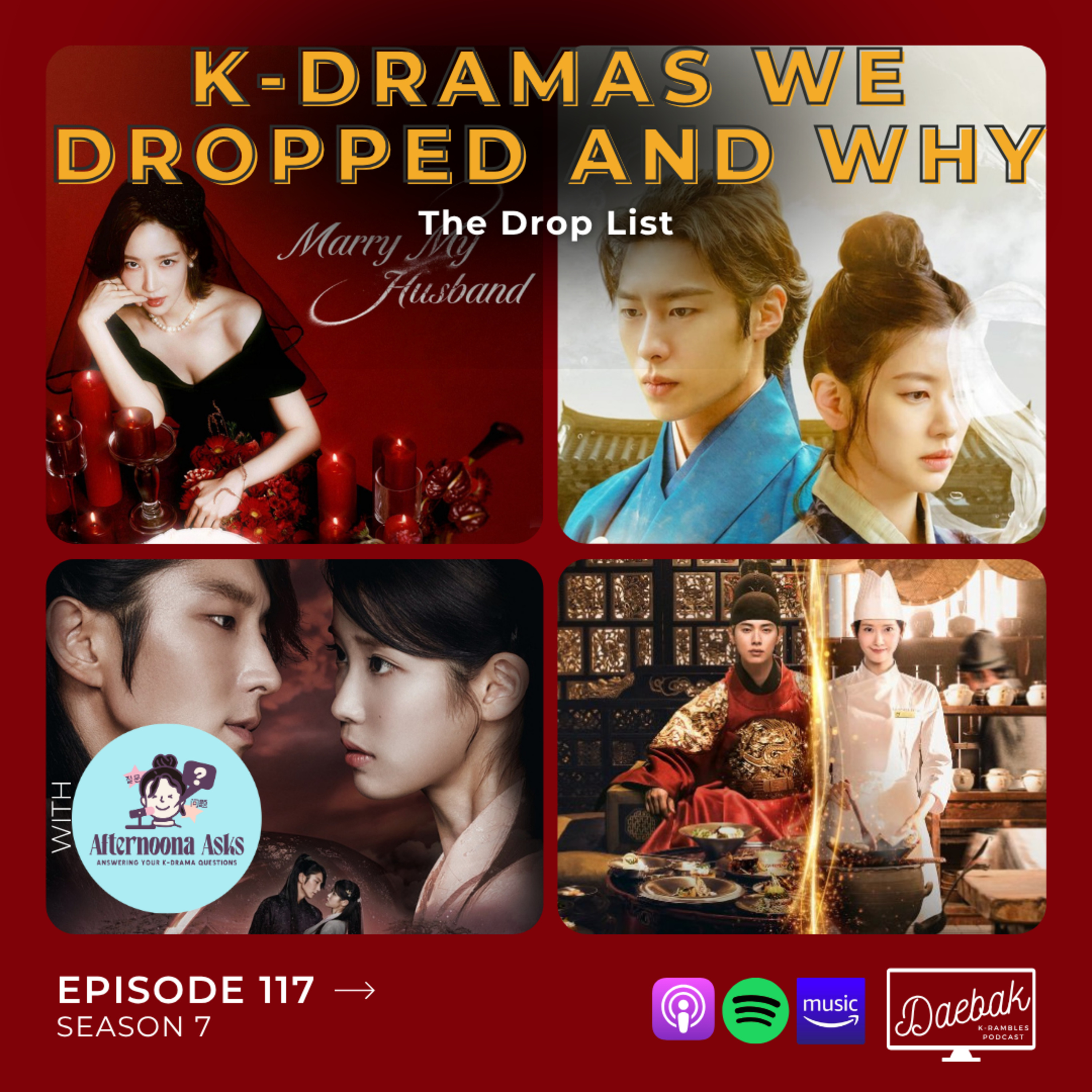 K-Dramas We Dropped and Why: The Drop List / Ep. 117