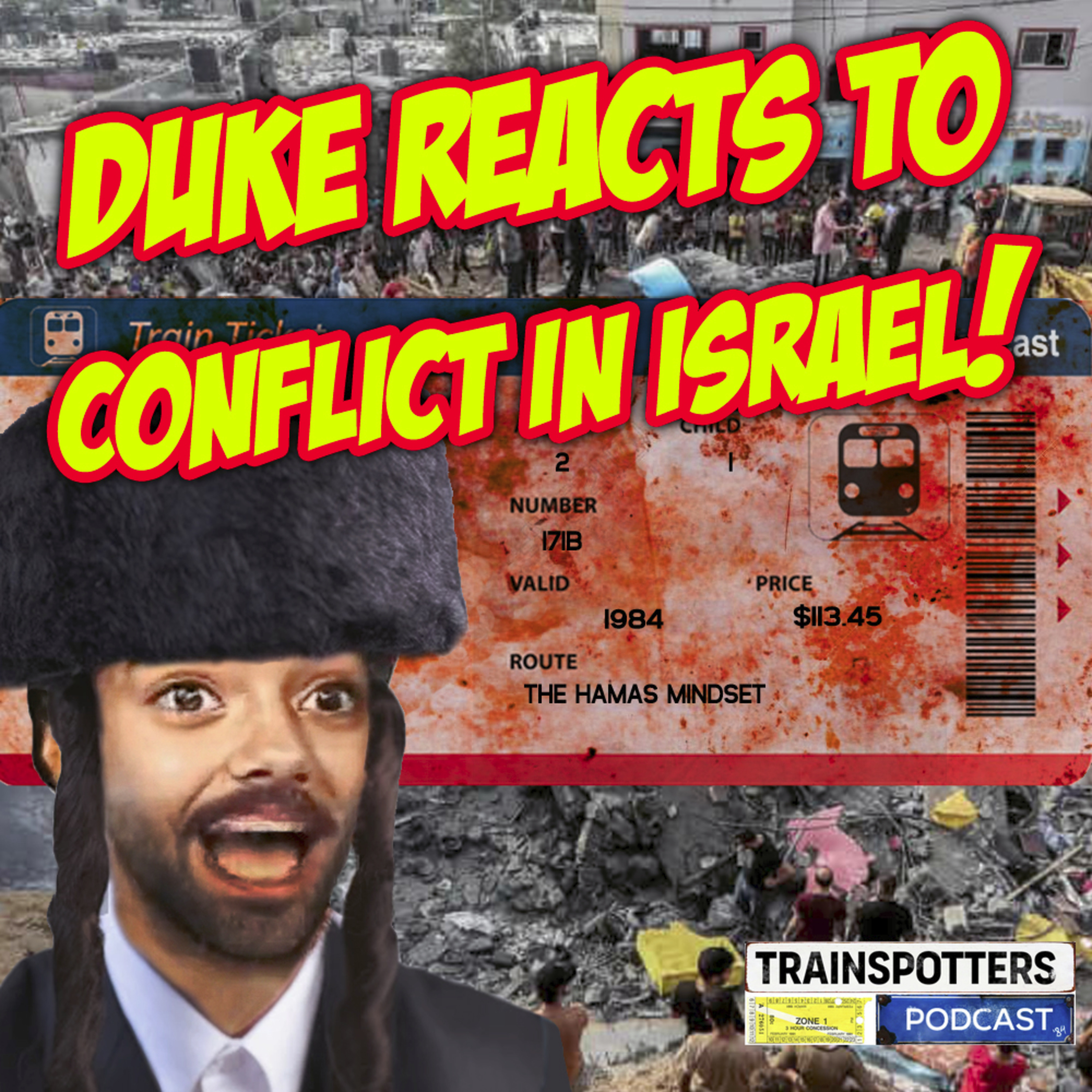 EP171b_Gaza - Two Disputed Territories, Shame and Convenient avoidance episode artwork