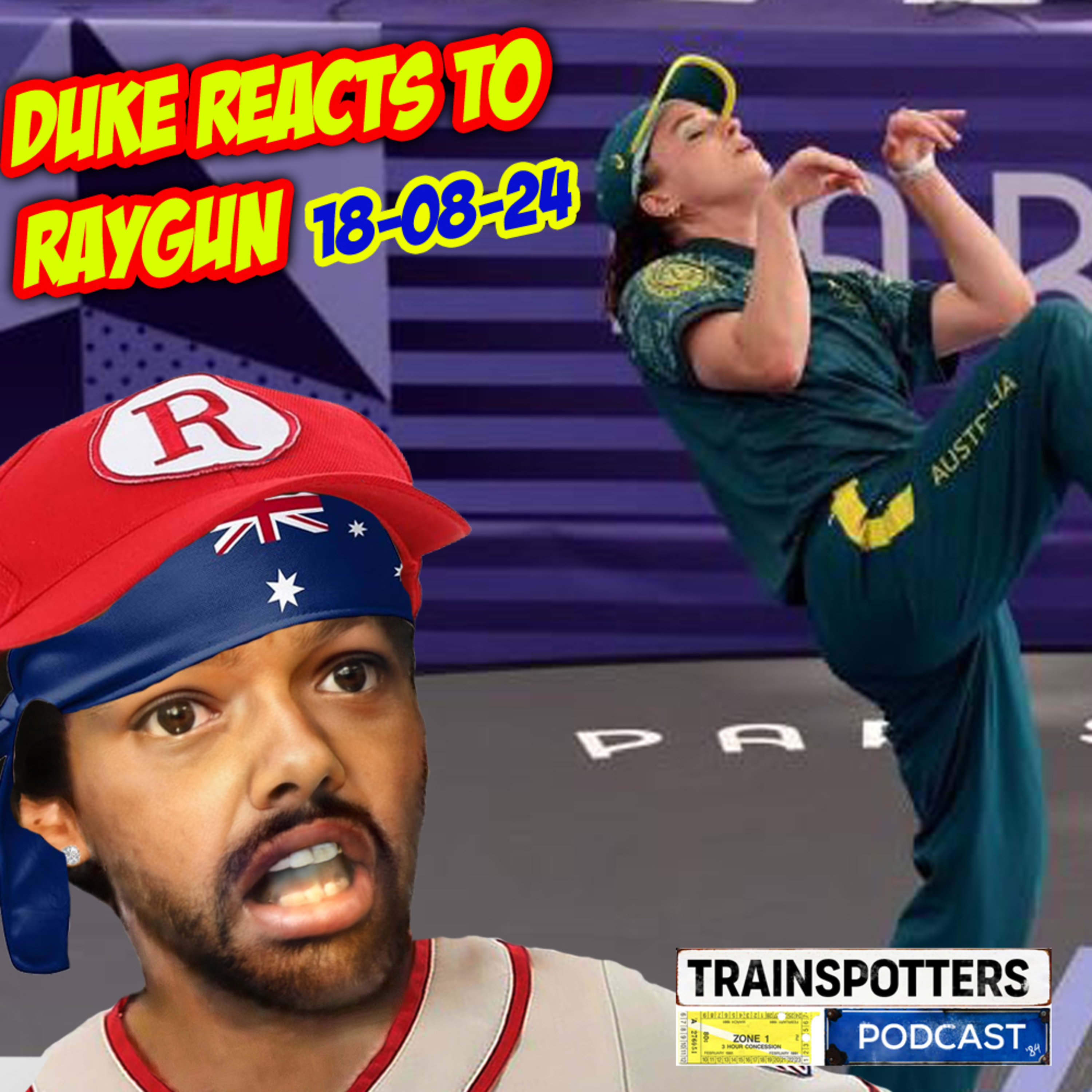 Desk of Duke - 18-08-24 - Raygun: France 2024 episode artwork