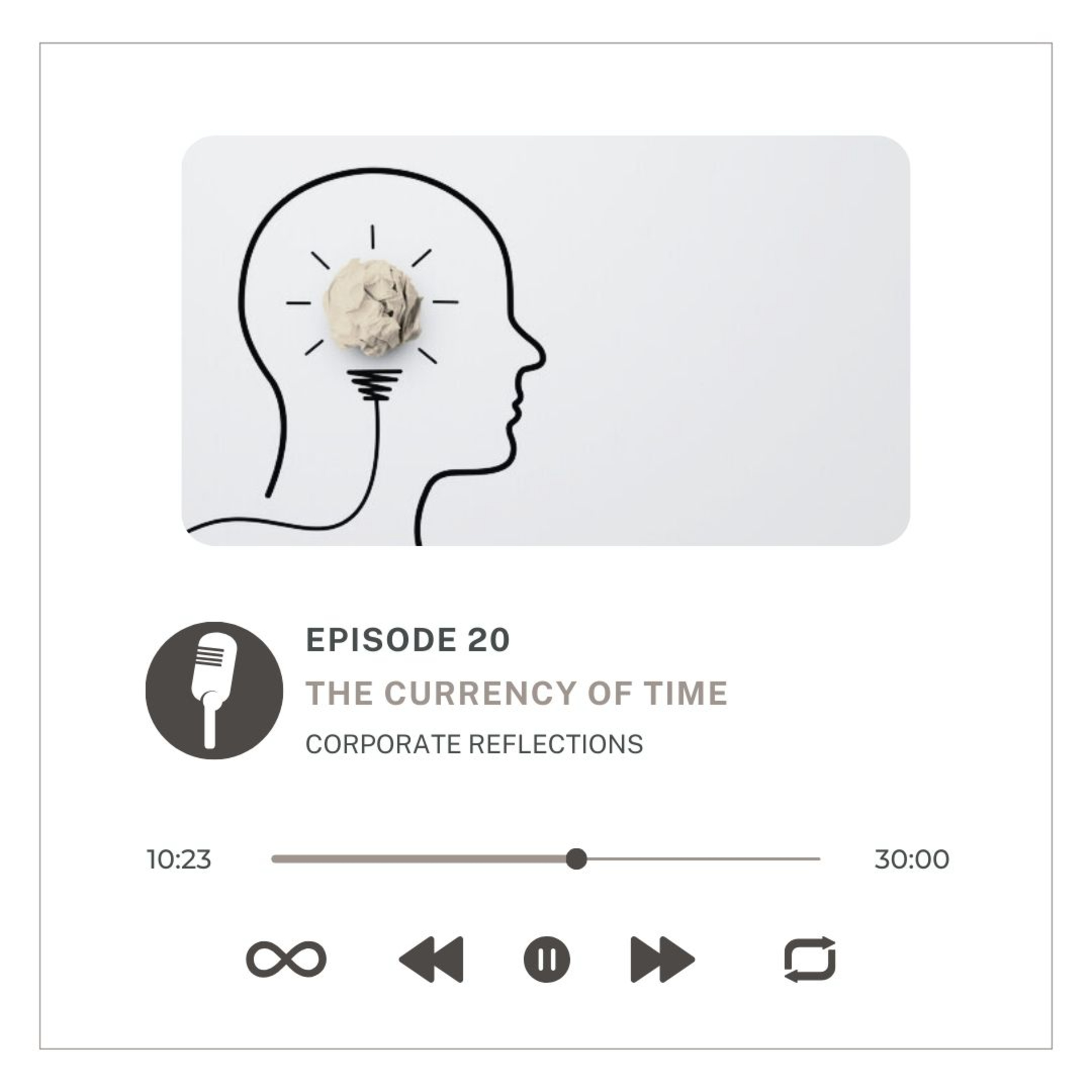 Corporate Reflections : The Currency of Time