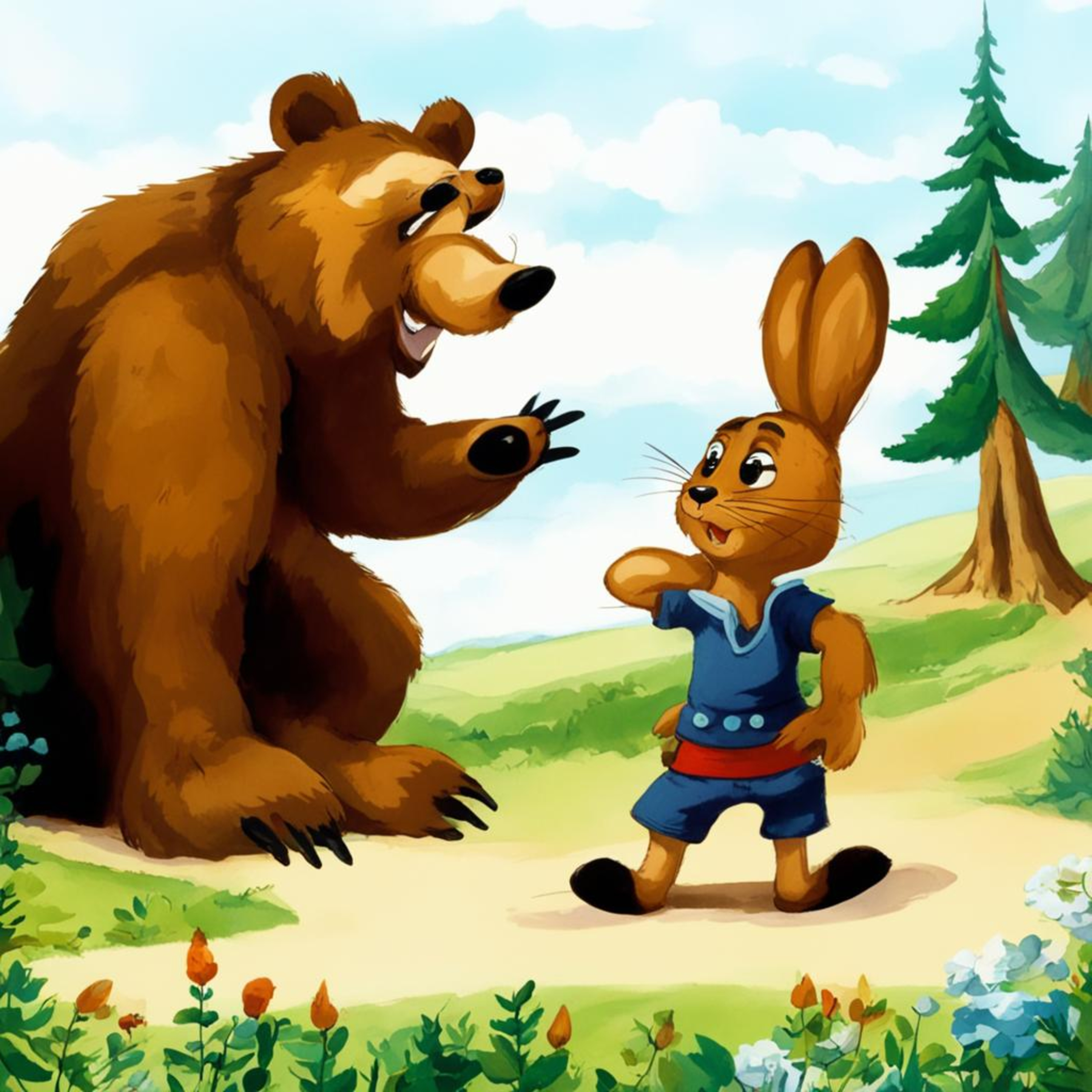 Як заєць ведмедя ошукав episode artwork