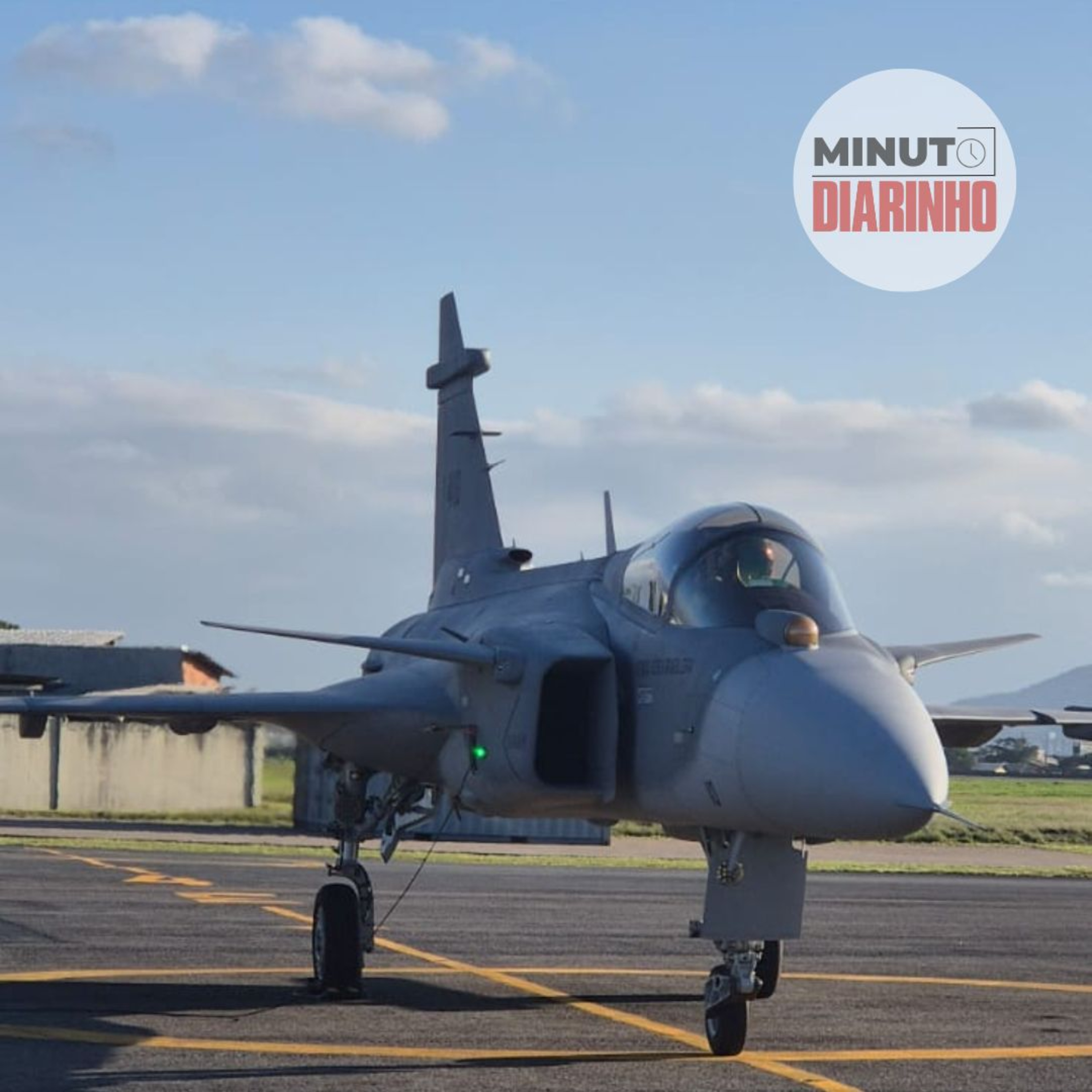 Caça Gripen parte rumo à base aérea de Anápolis episode artwork