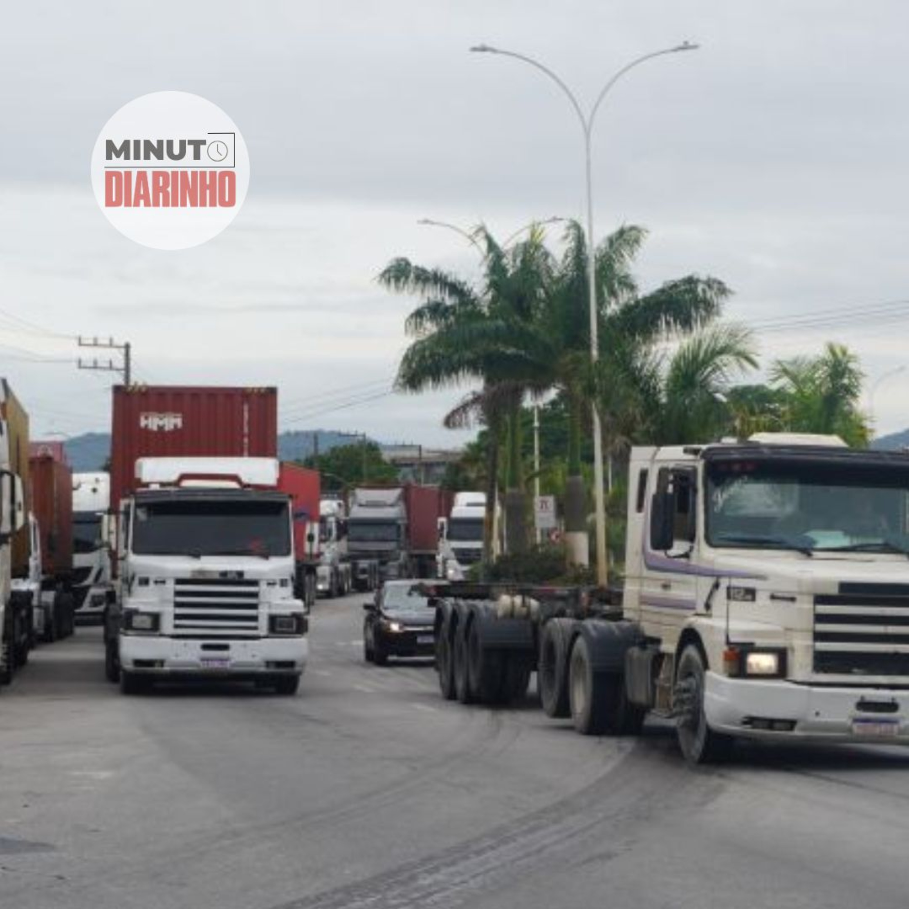 Caminhoneiros podem parar em Navegantes contra “Rota dos caminhões”  episode artwork