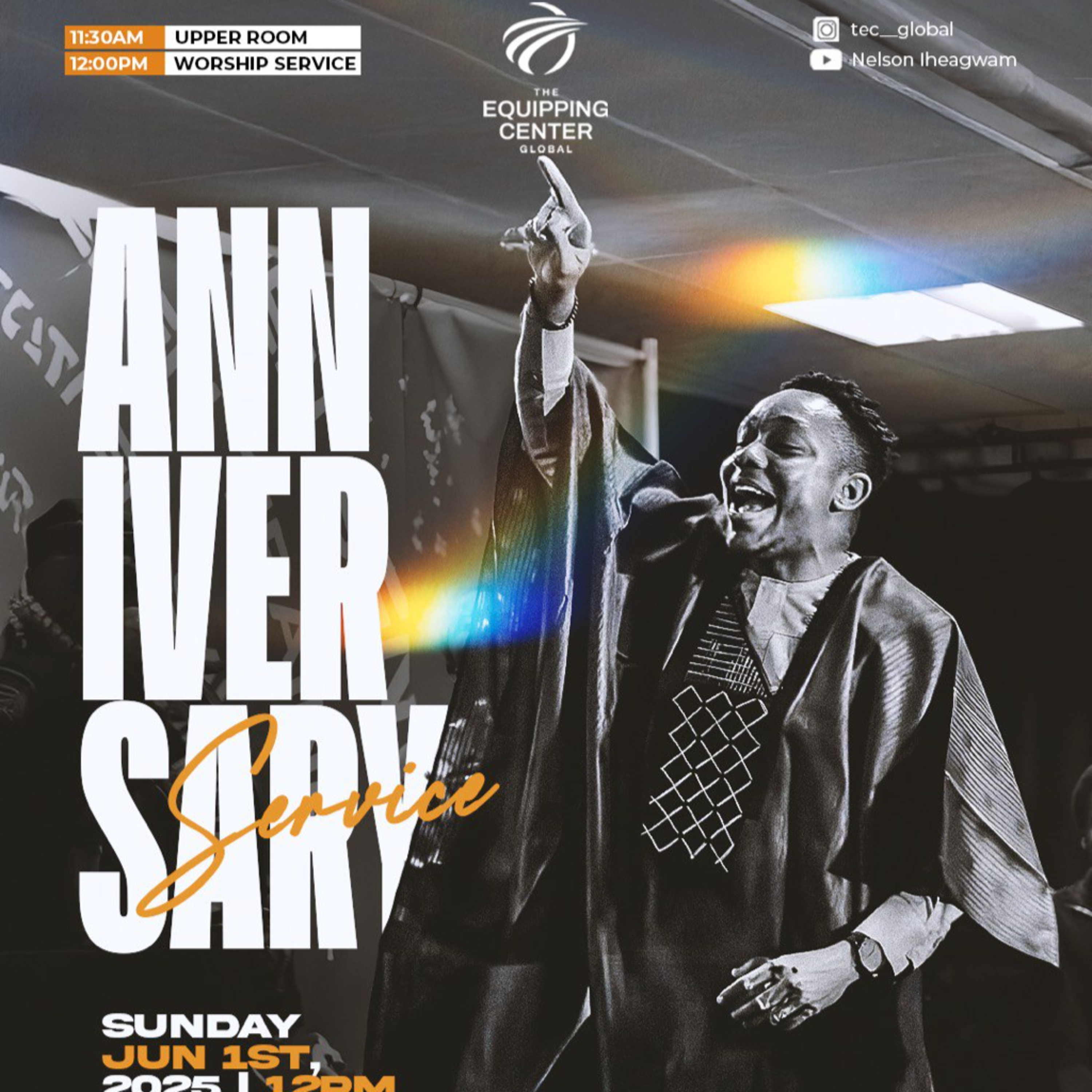 Second Anniversary Service || The Equipping Center Global || Pastor Nelson Iheagwam