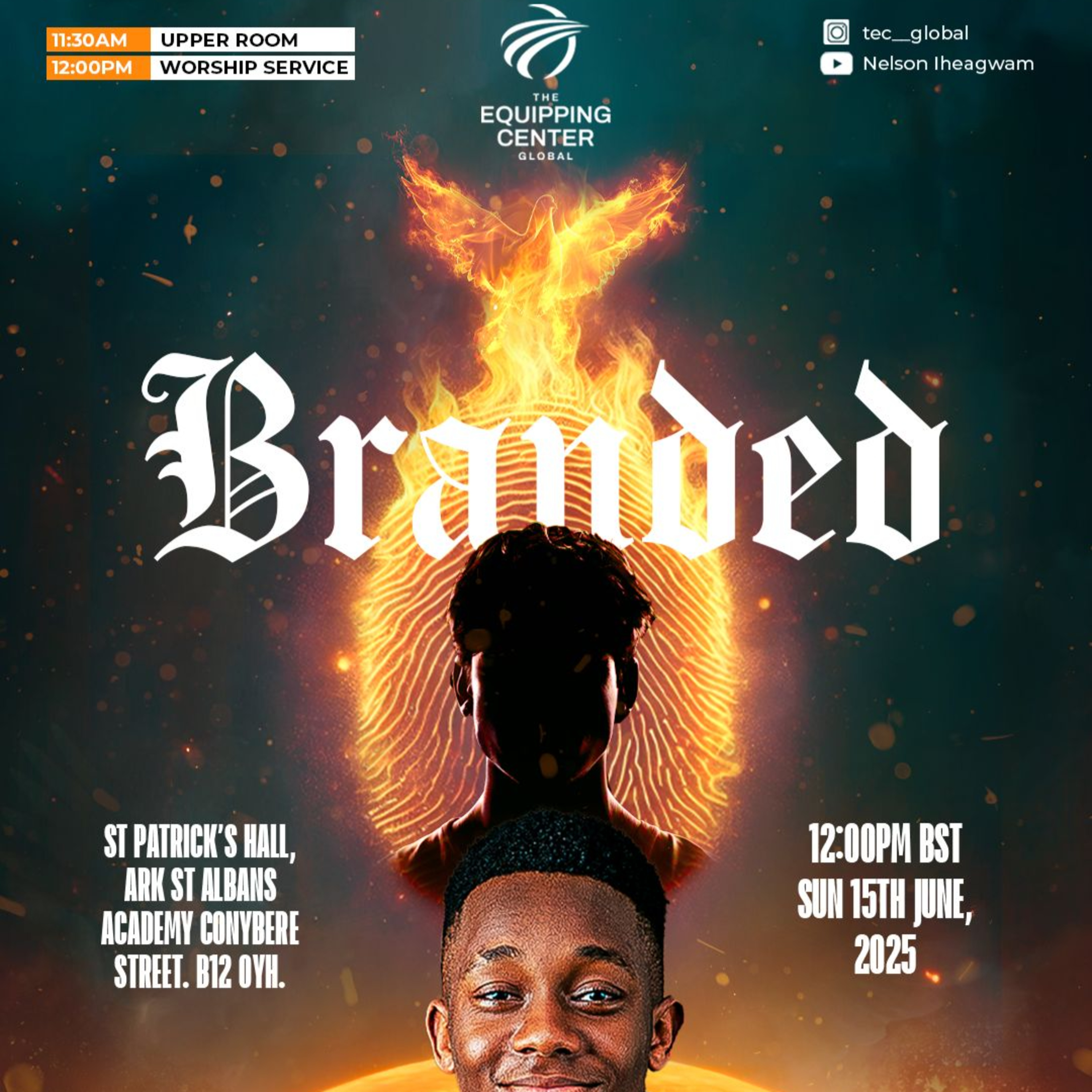 Branded || Ruach Hakodesh || The Equipping Center Global || Pastor Nelson Iheagwam