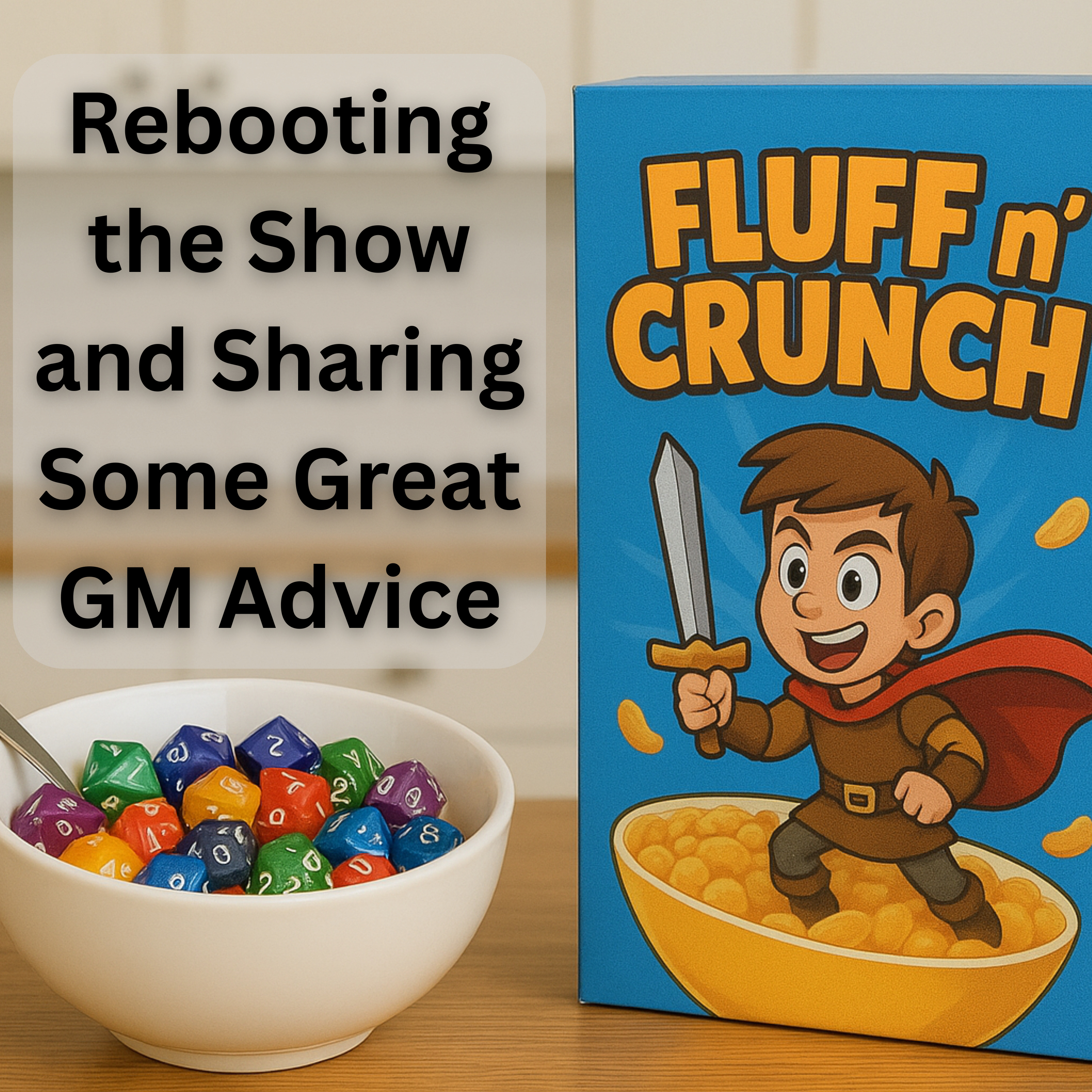 Rebooting Fluff n Crunch and Some Sharing Some Great GM Advice