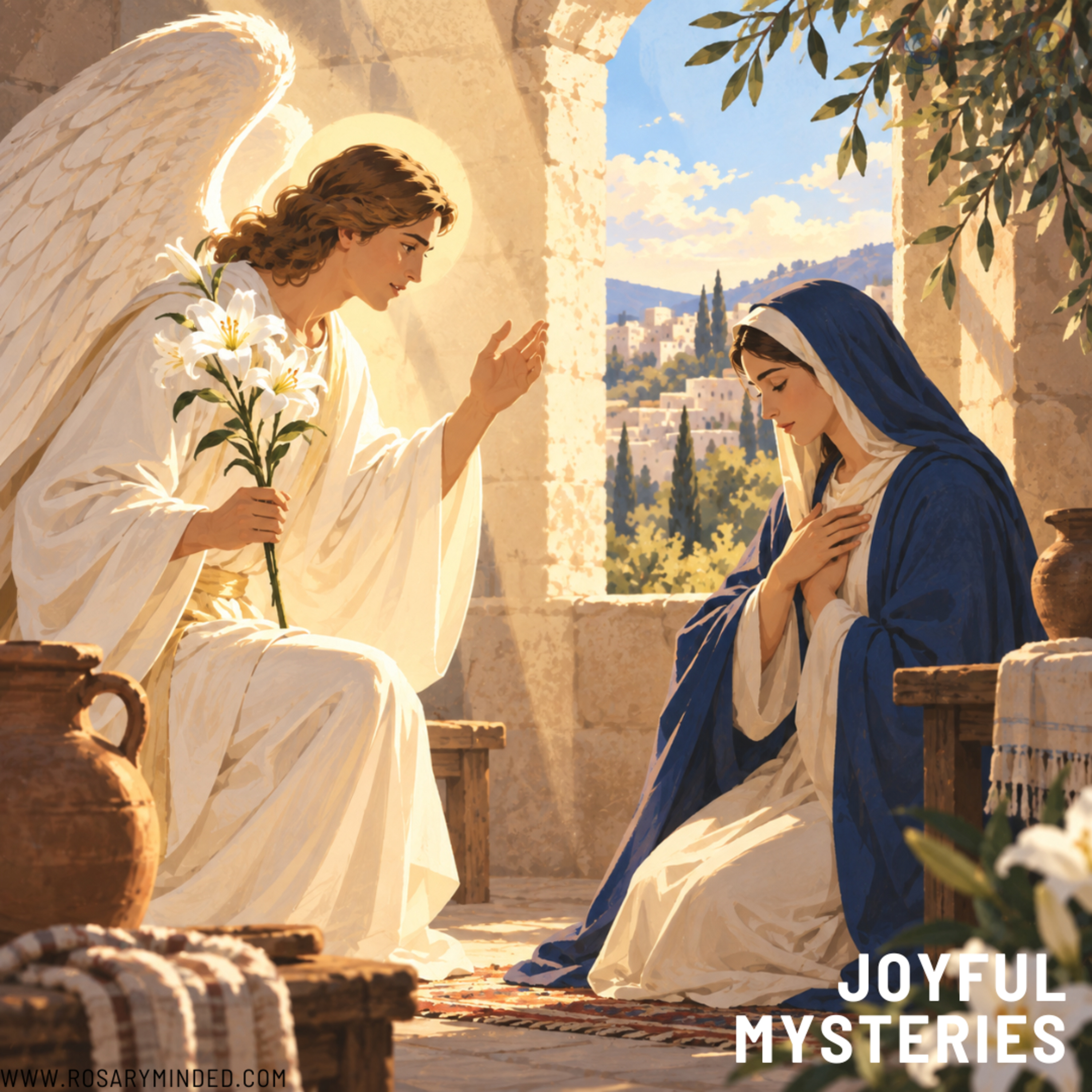 Today's Rosary -- JOYFUL MYSTERIES Saturday (October 10)