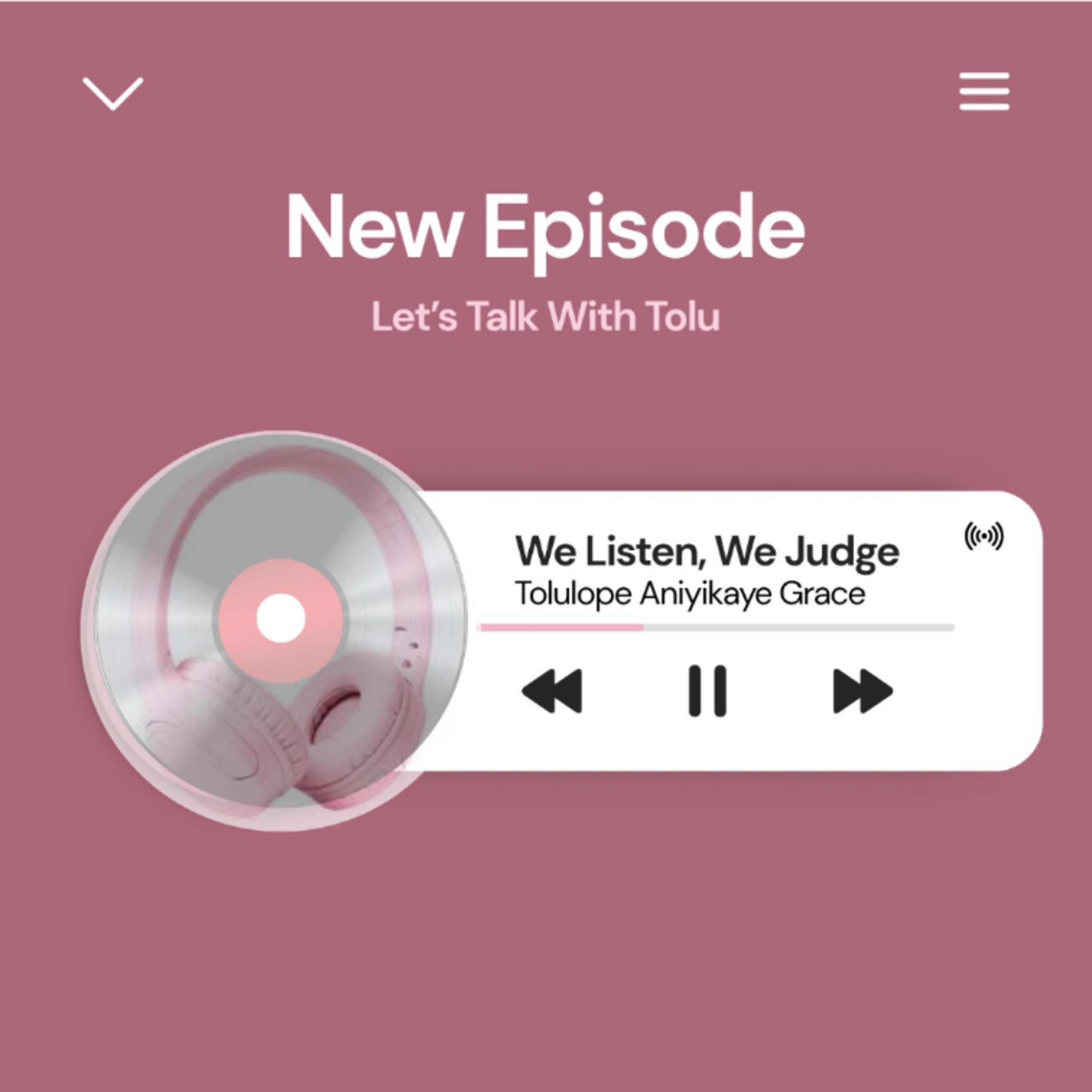 We Listen, We Judge! episode artwork