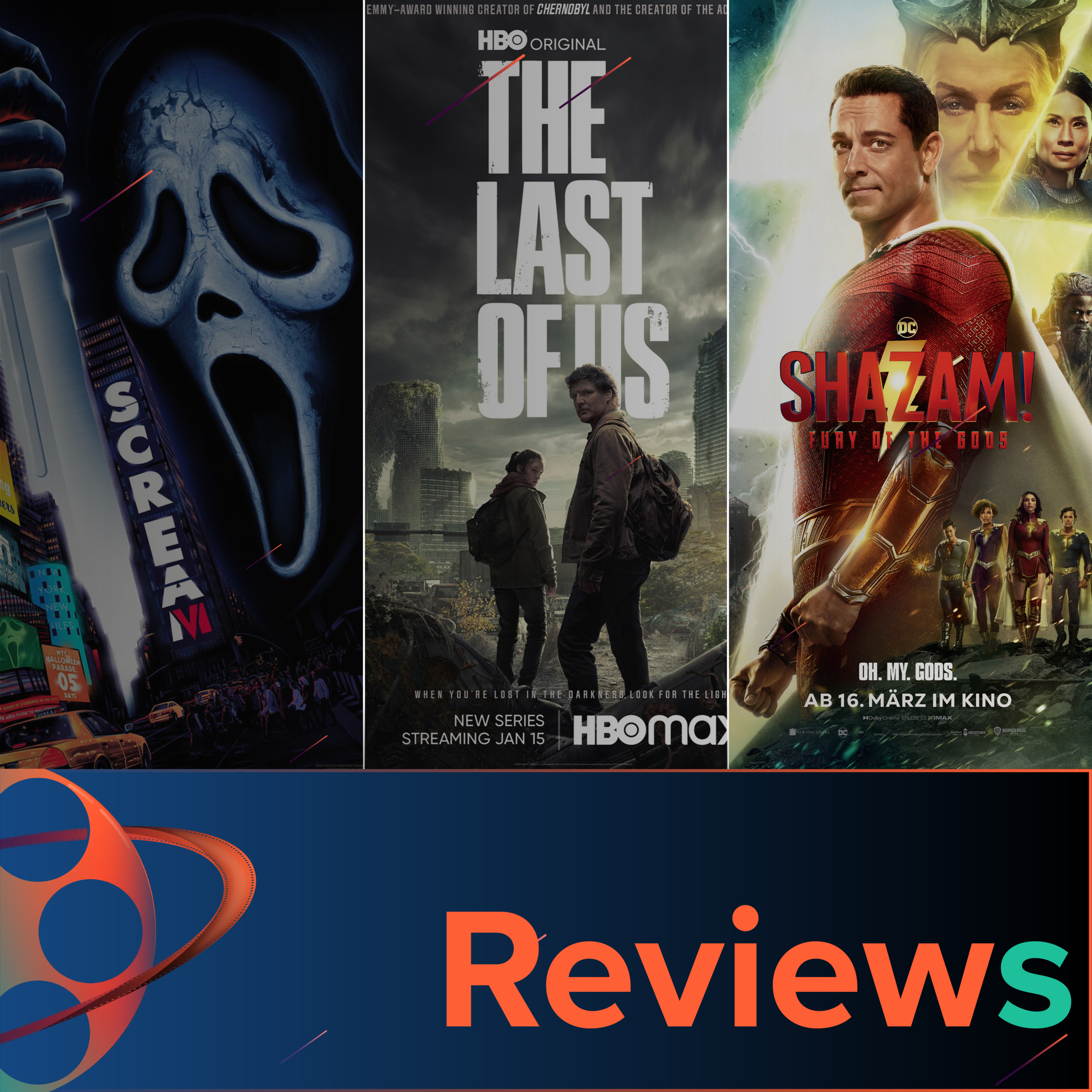 PFG Reviews (The Last of Us, Shazam 2, Scream 6, 65, Die Fabelmans, Saint Omer) episode artwork