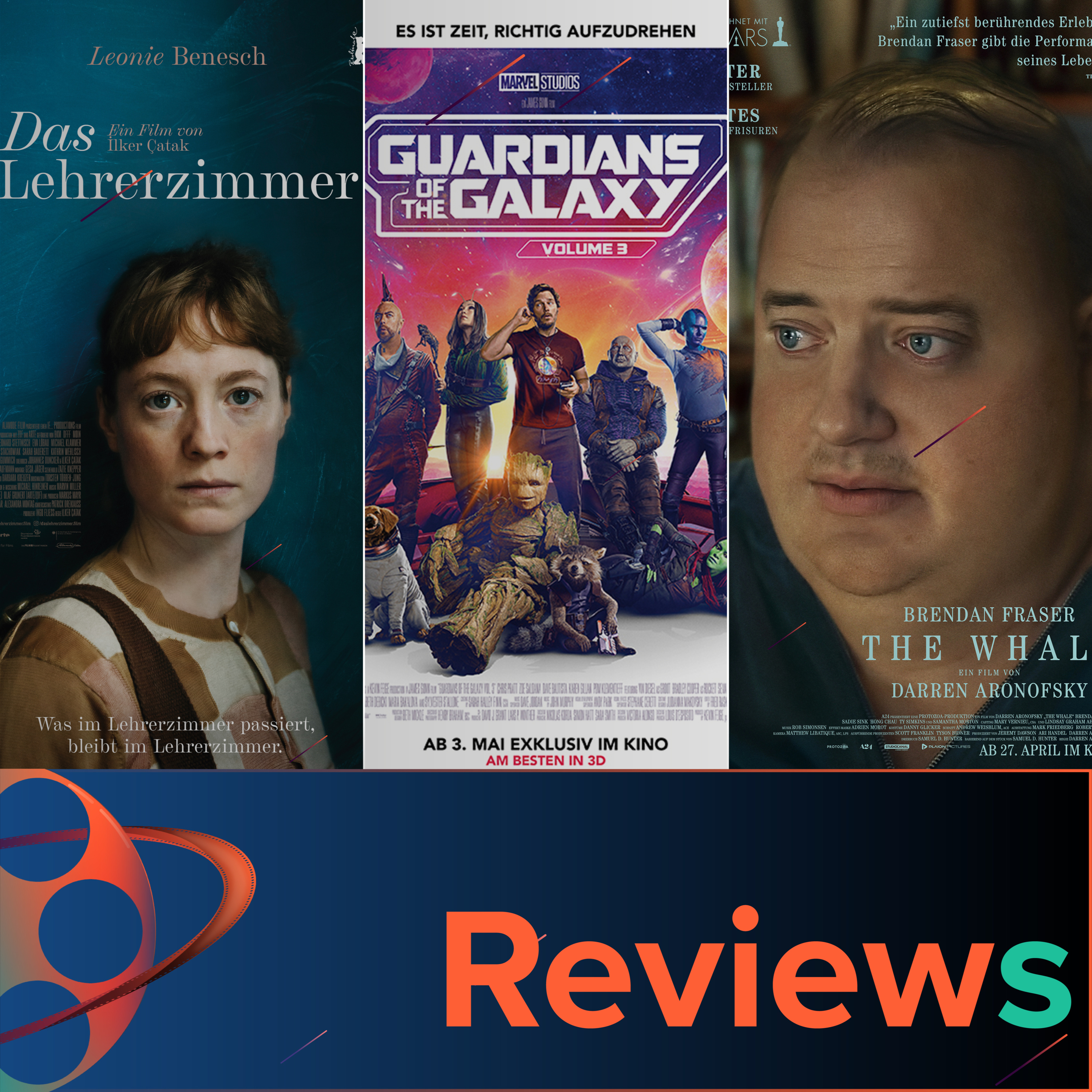 PFG Reviews (Guardians of the Galaxy Vol. 3, The Whale, Das Lehrerzimmer, Beau is Afraid, Empire of Light) episode artwork