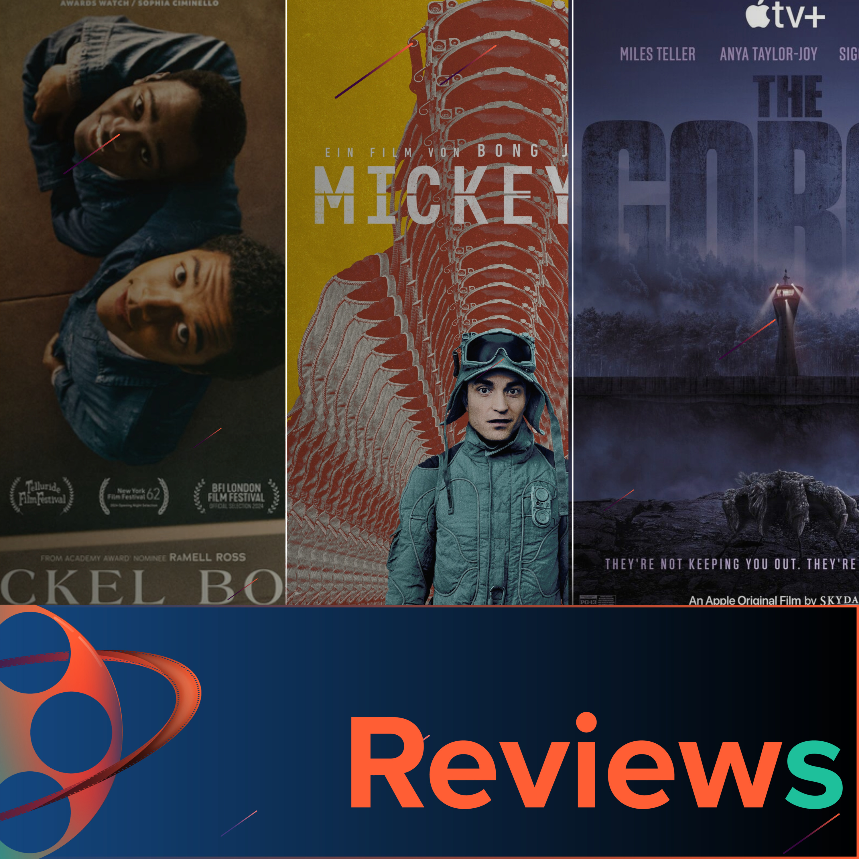 PFG Reviews (Mickey 17, The Electric State, Flow, Nickel Boys, I'm still here, The Gorge) episode artwork