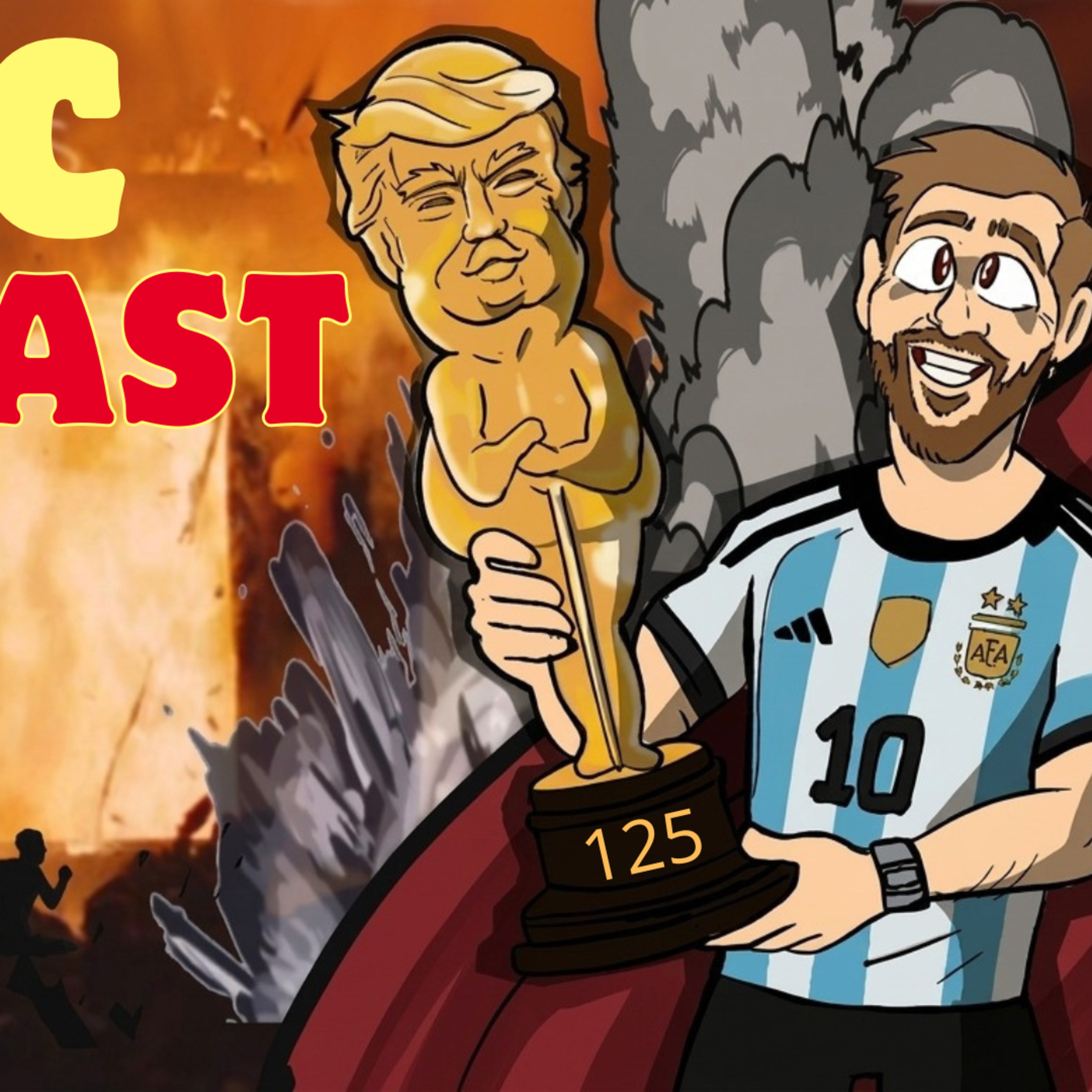 ¡BOMBA! Messi se llevo el Oscar mas polemico - Cuchame Una Cosa Podcast EP 125 episode artwork