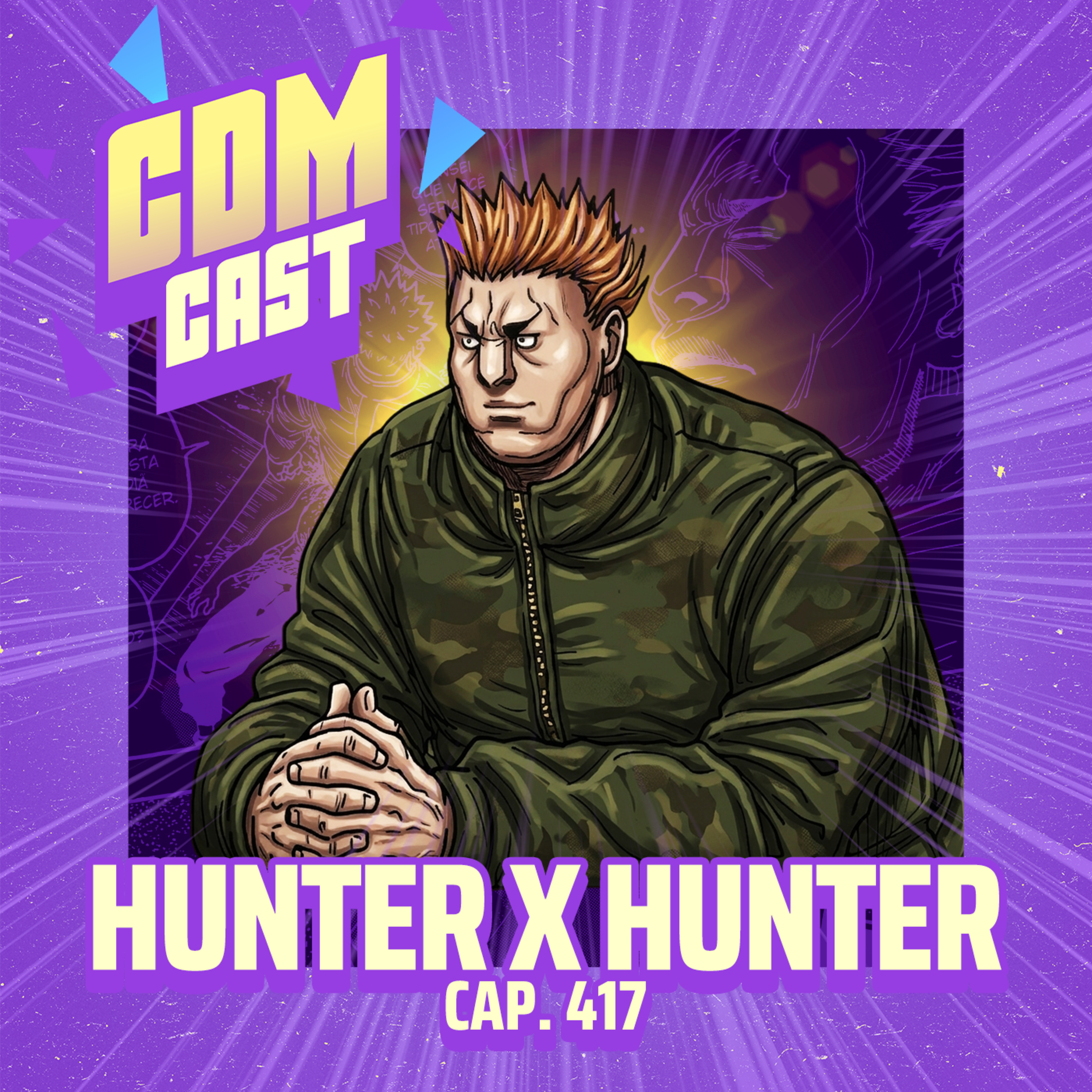 Hunter x Hunter #417 A arrogância militar de Benjamin episode artwork