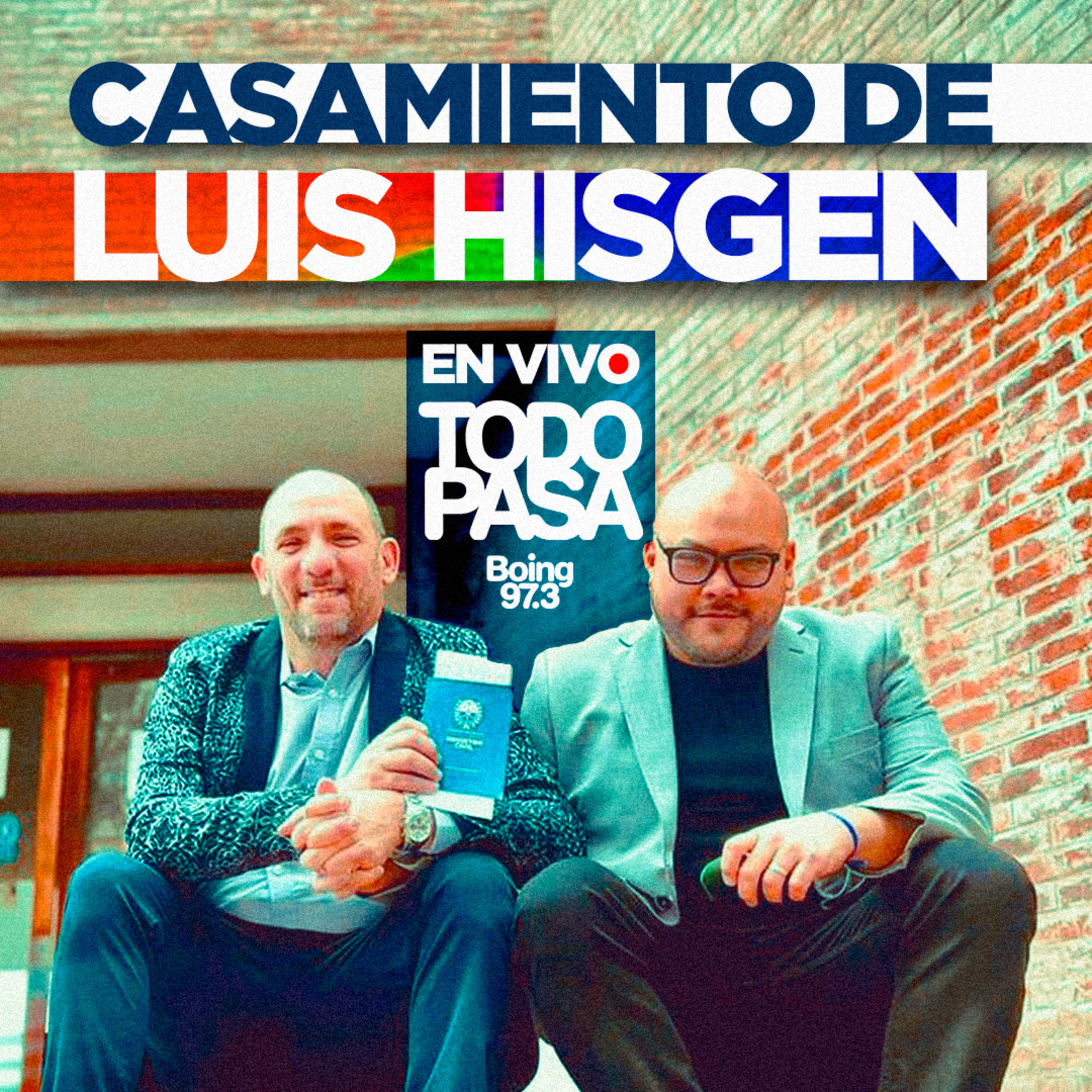 ¡CASAMIENTO DE LUIS! Móvil EN VIVO desde el Registro Civil