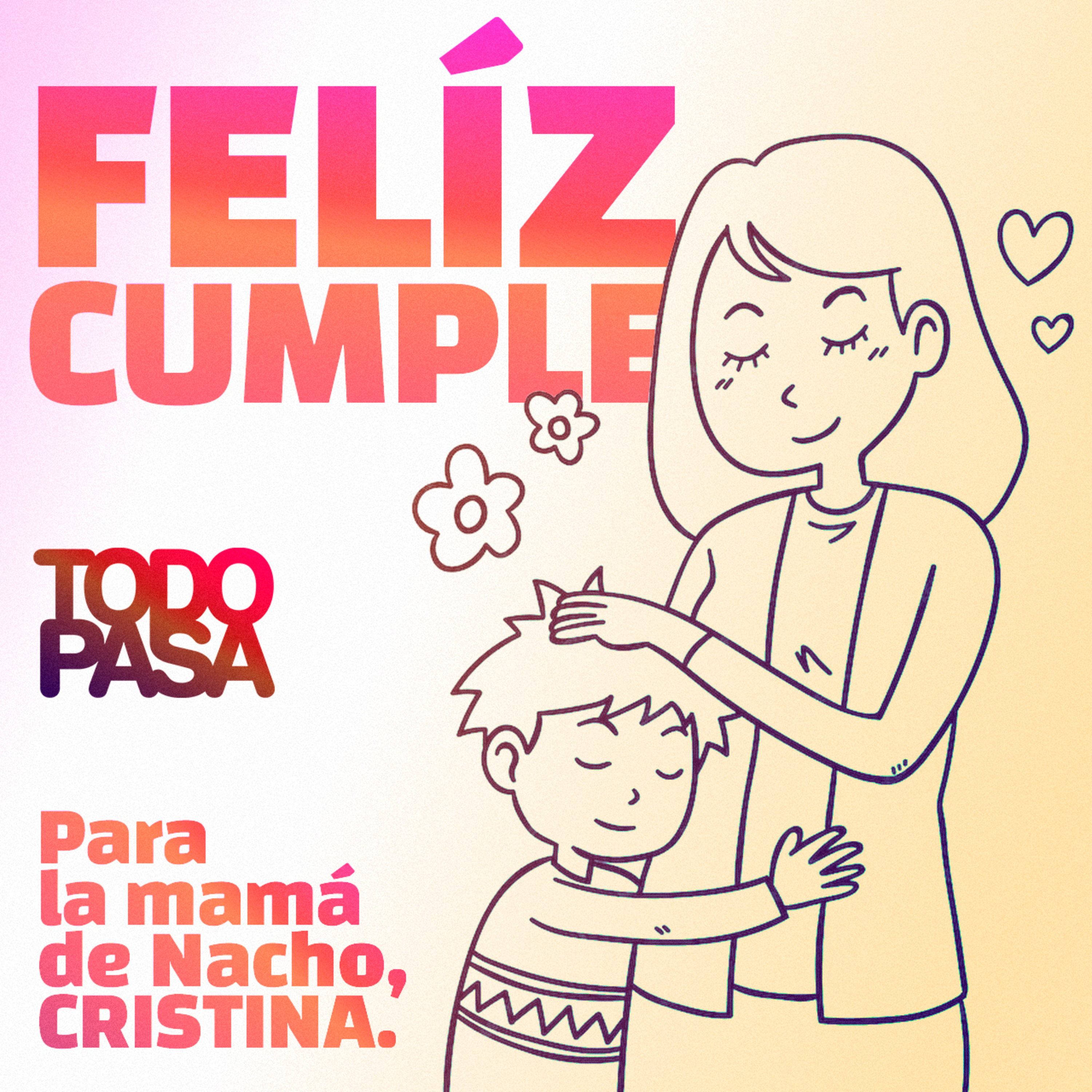 ♪ MÚSICA: A puro Serrat por el cumple de Cristina, la mamá de Nacho