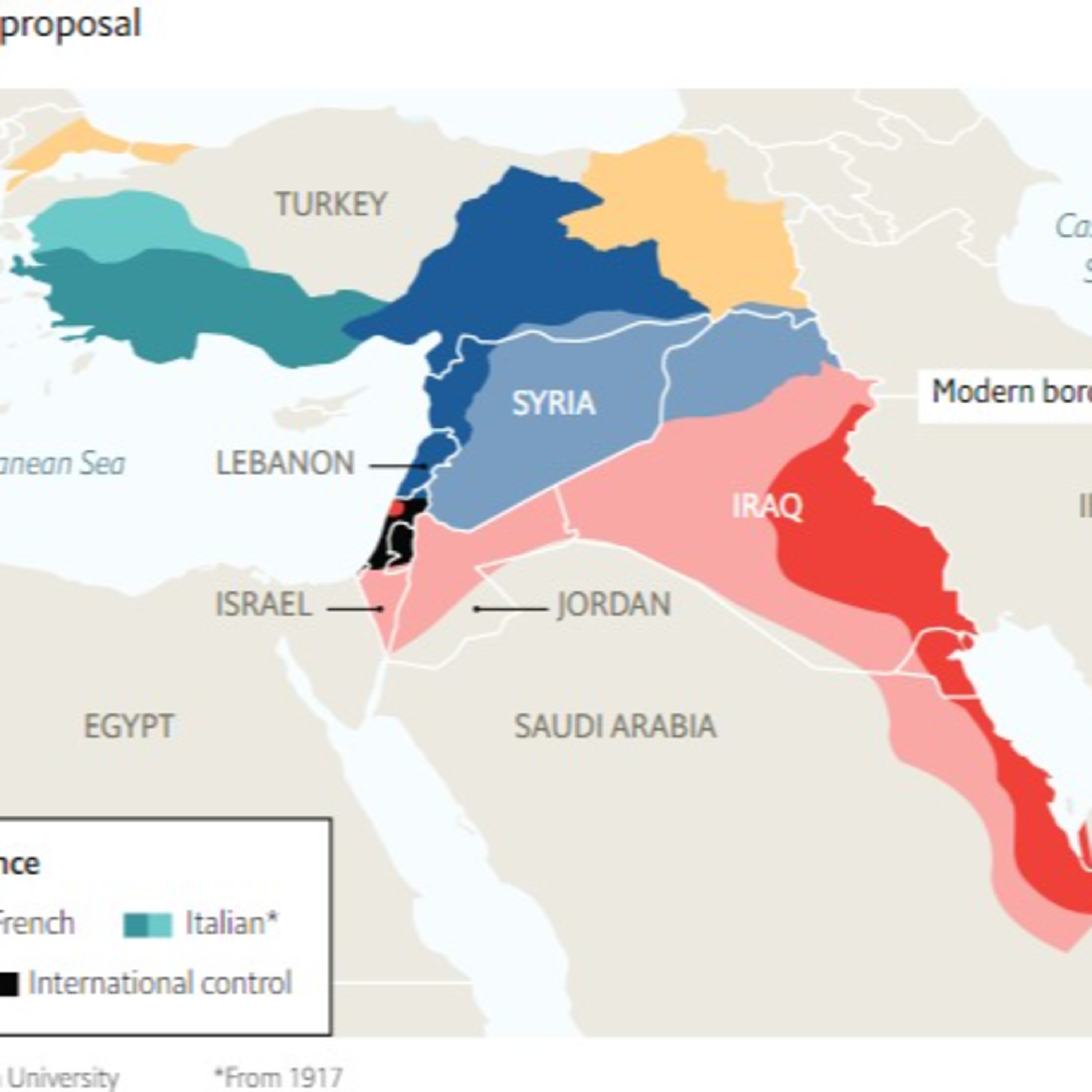 Lược sử xung đột Ả Rập-Israel qua bản đồ