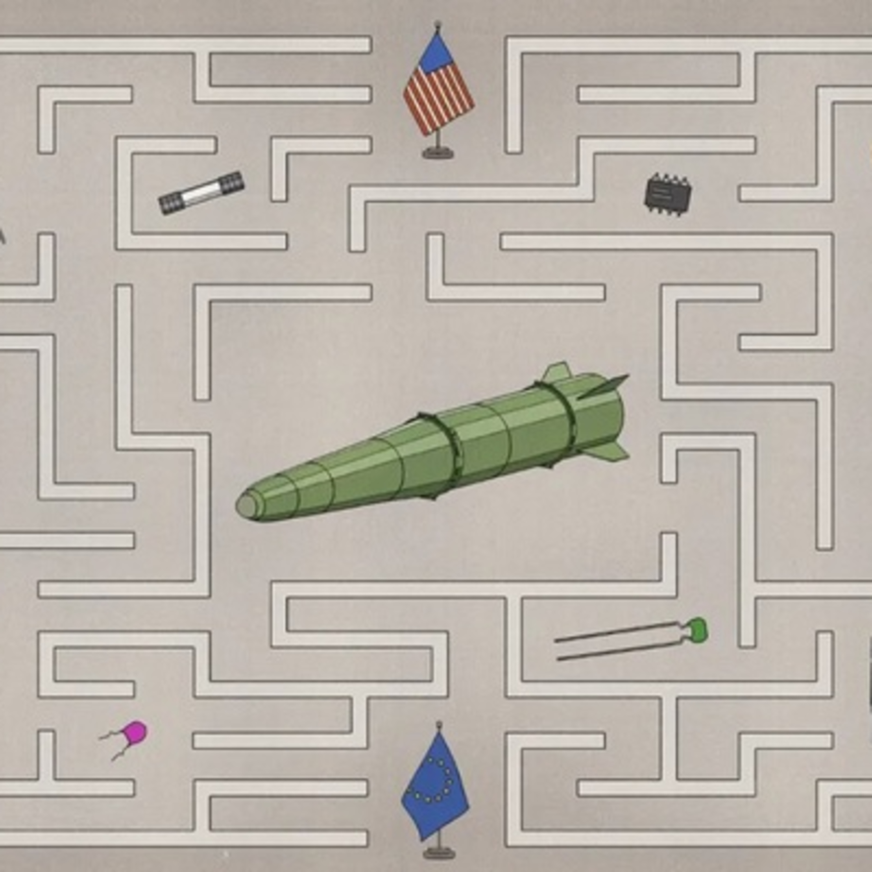 Cỗ máy chiến tranh Nga phụ thuộc vào linh kiện Phương Tây (P1)