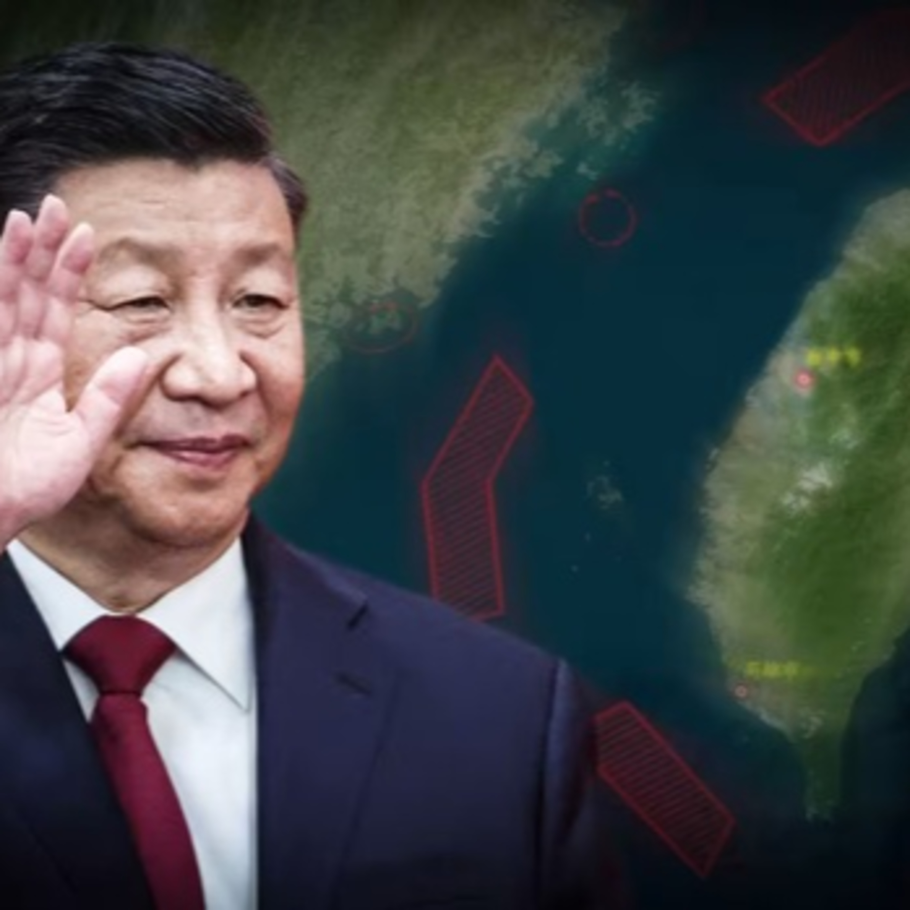 Bản đồ năm 1950 báo trước chiến tuyến ngày nay ở Đài Loan