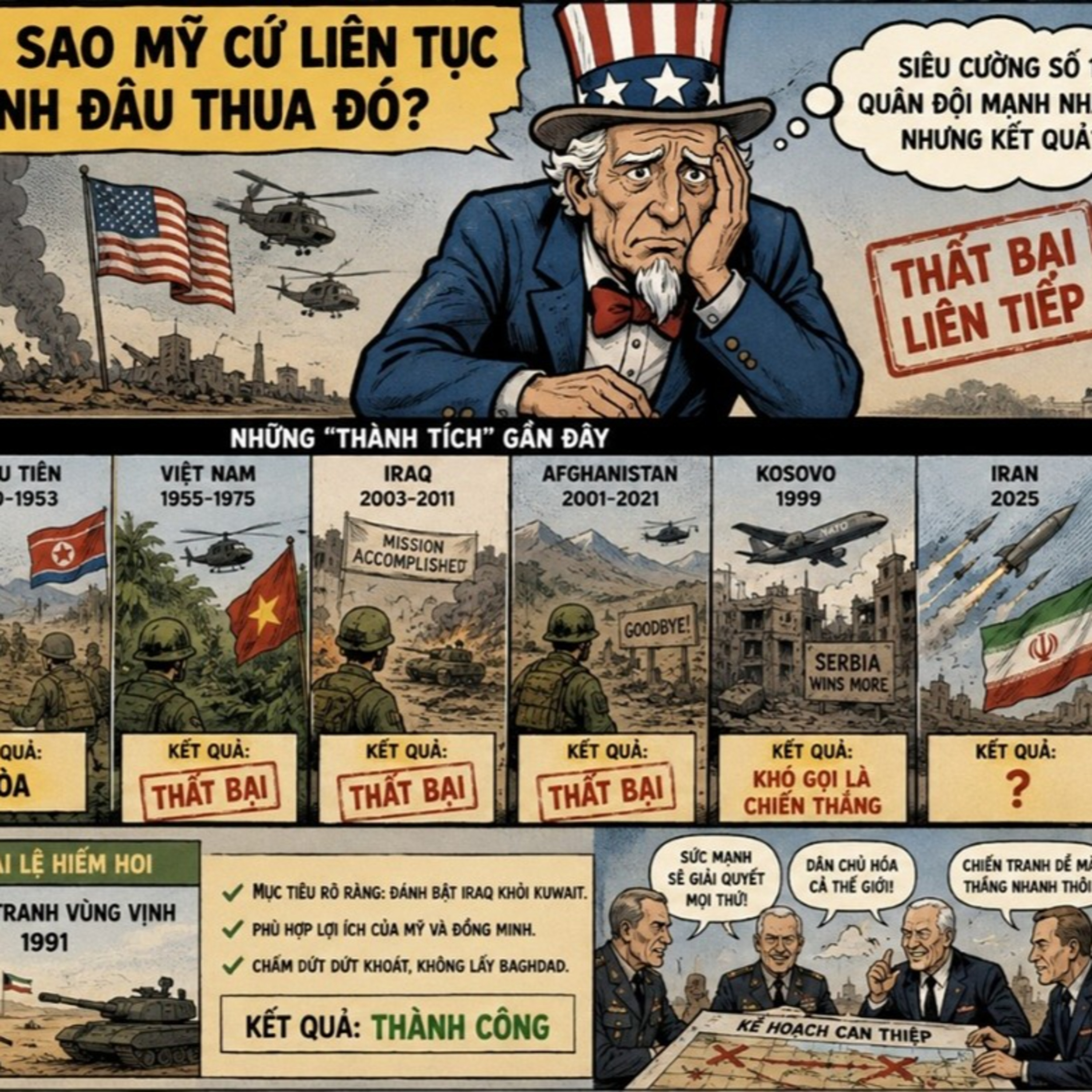Tại sao Mỹ cứ liên tục đánh đâu thua đó? episode artwork