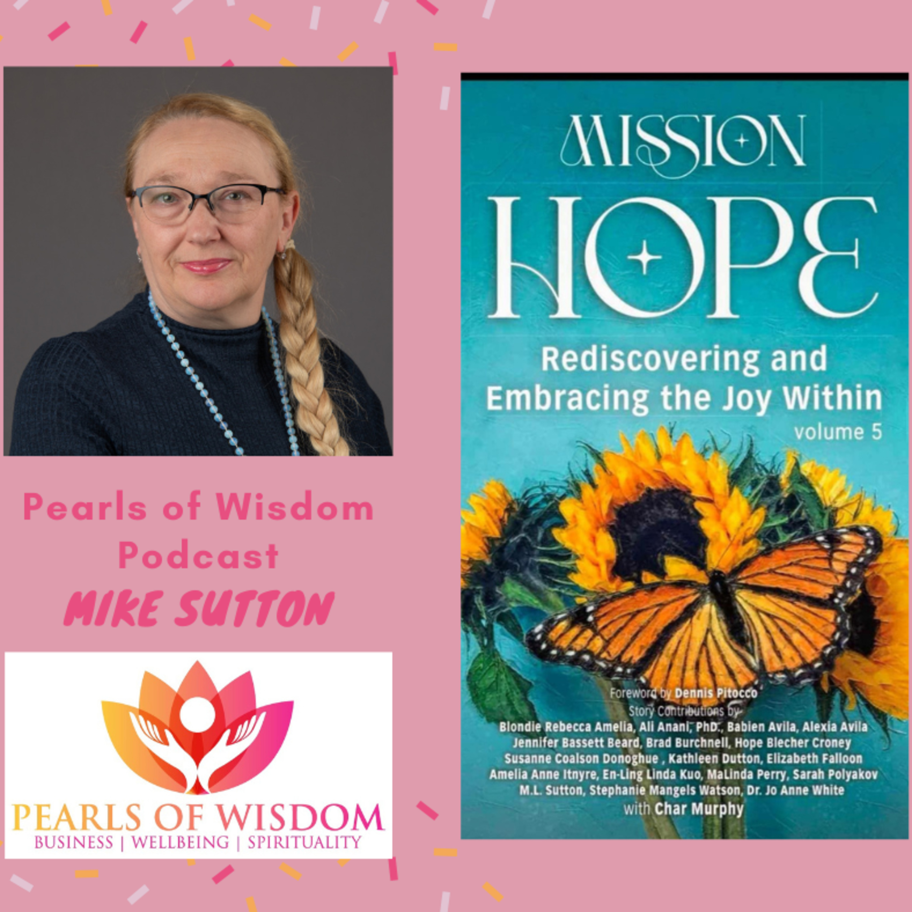 Pearls of Wisdom Interviews Mission Hope Series Mike Sutton episode artwork