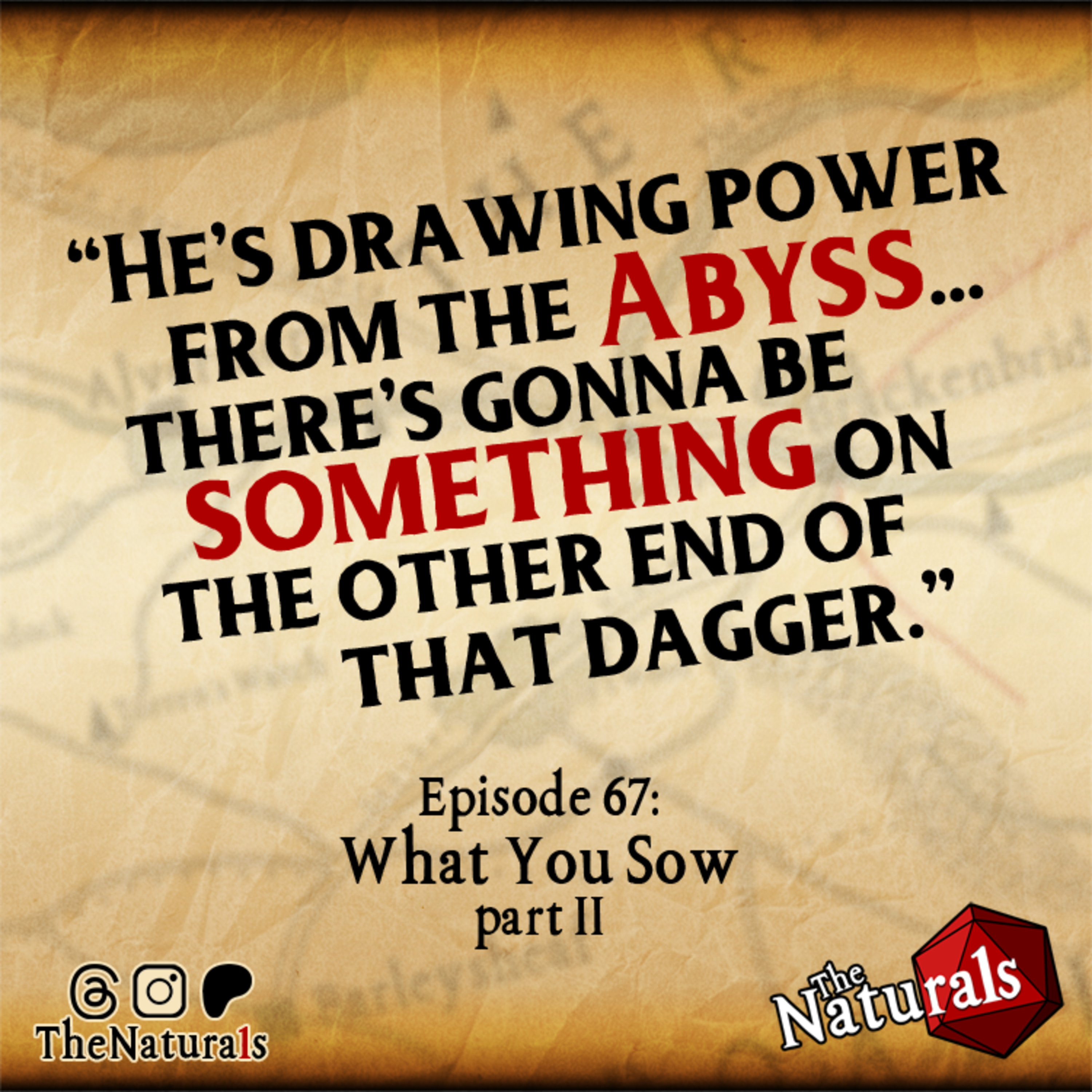 67 - What You Sow, part II episode artwork