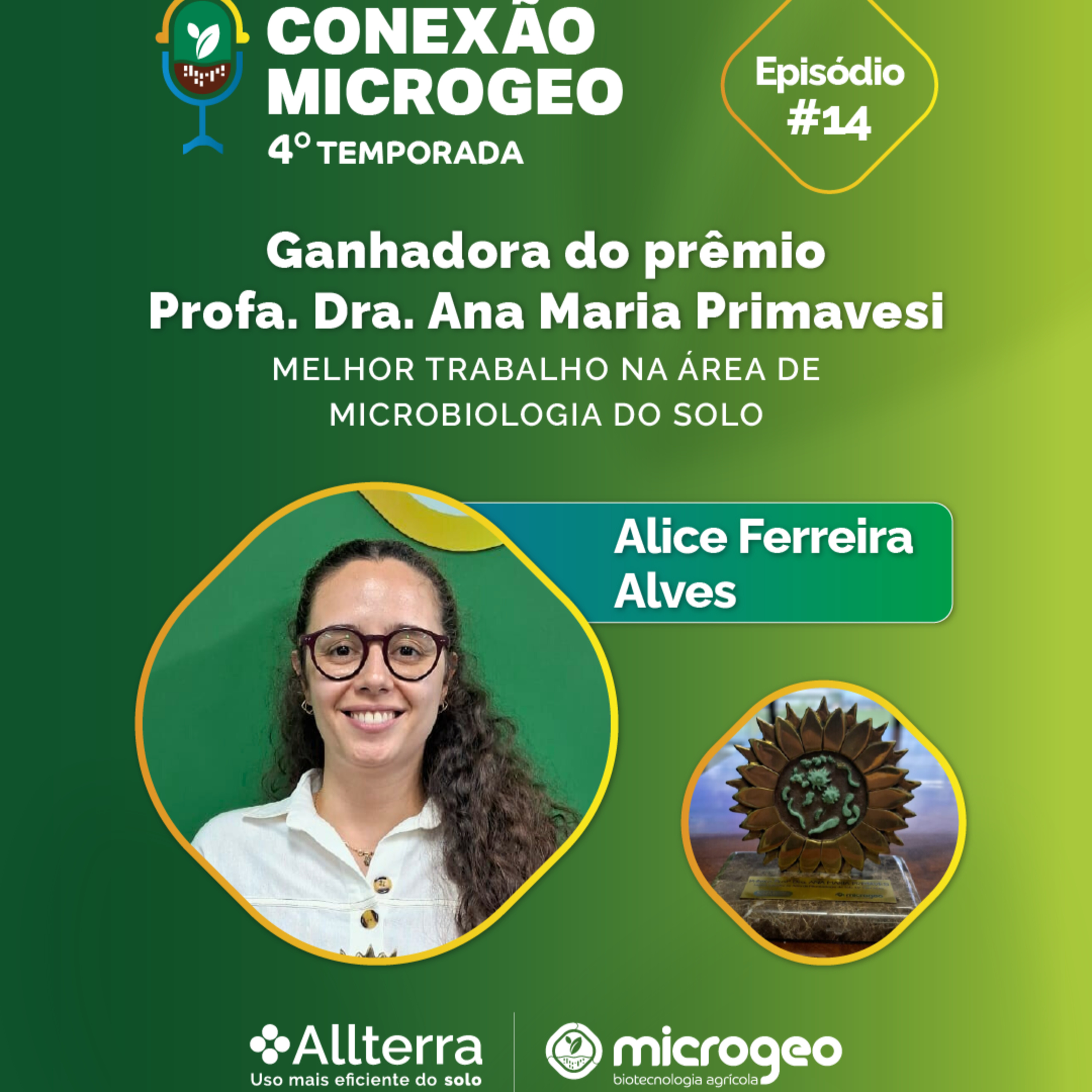 #14 Ganhadora do Prêmio Prof. Dra. Ana Maria Primavesi episode artwork