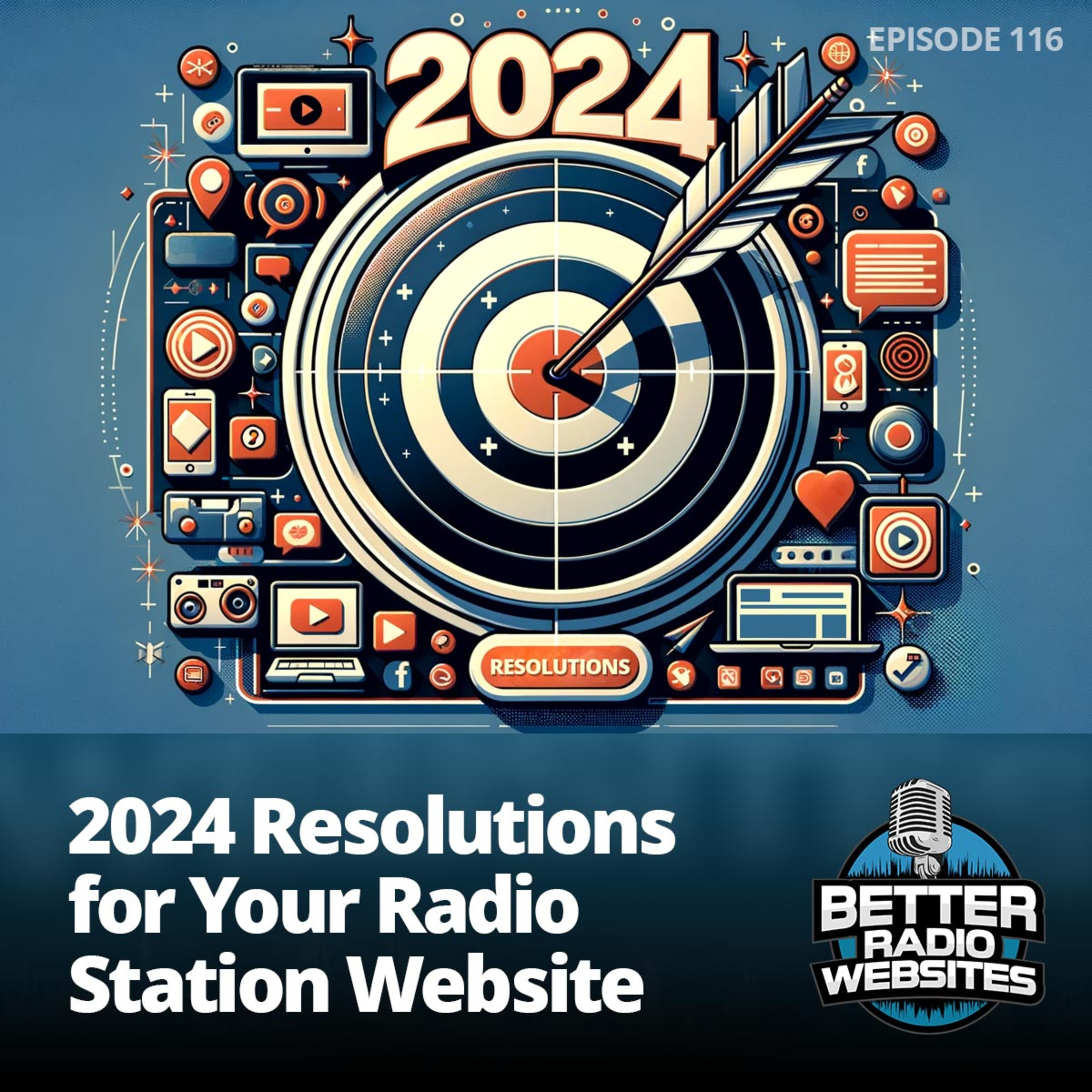 2024 Resolutions for Radio Station Website episode artwork