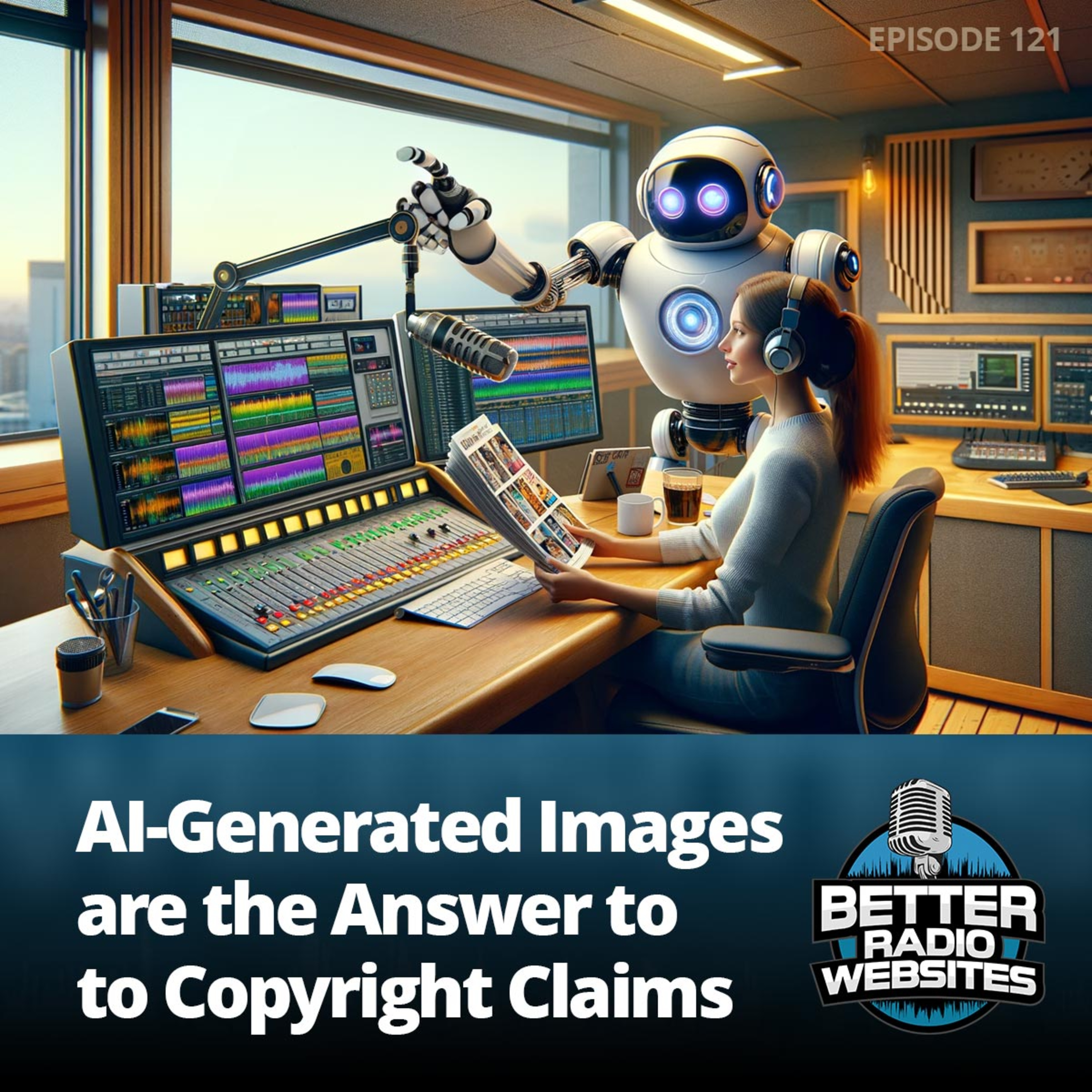 AI-Generated Images are the Answer to Copyright Claims episode artwork