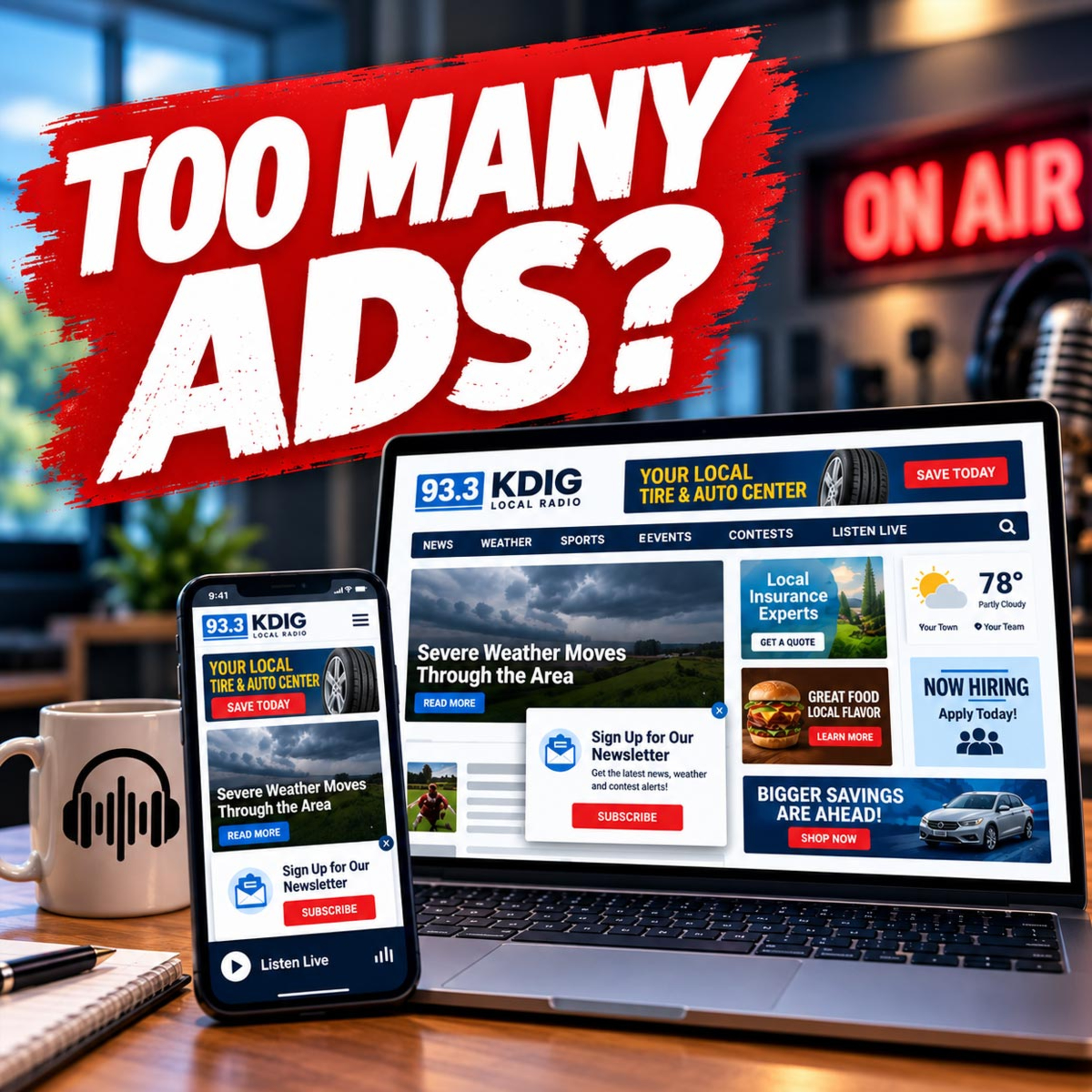 Are Ads Ruining Your Radio Station Website?