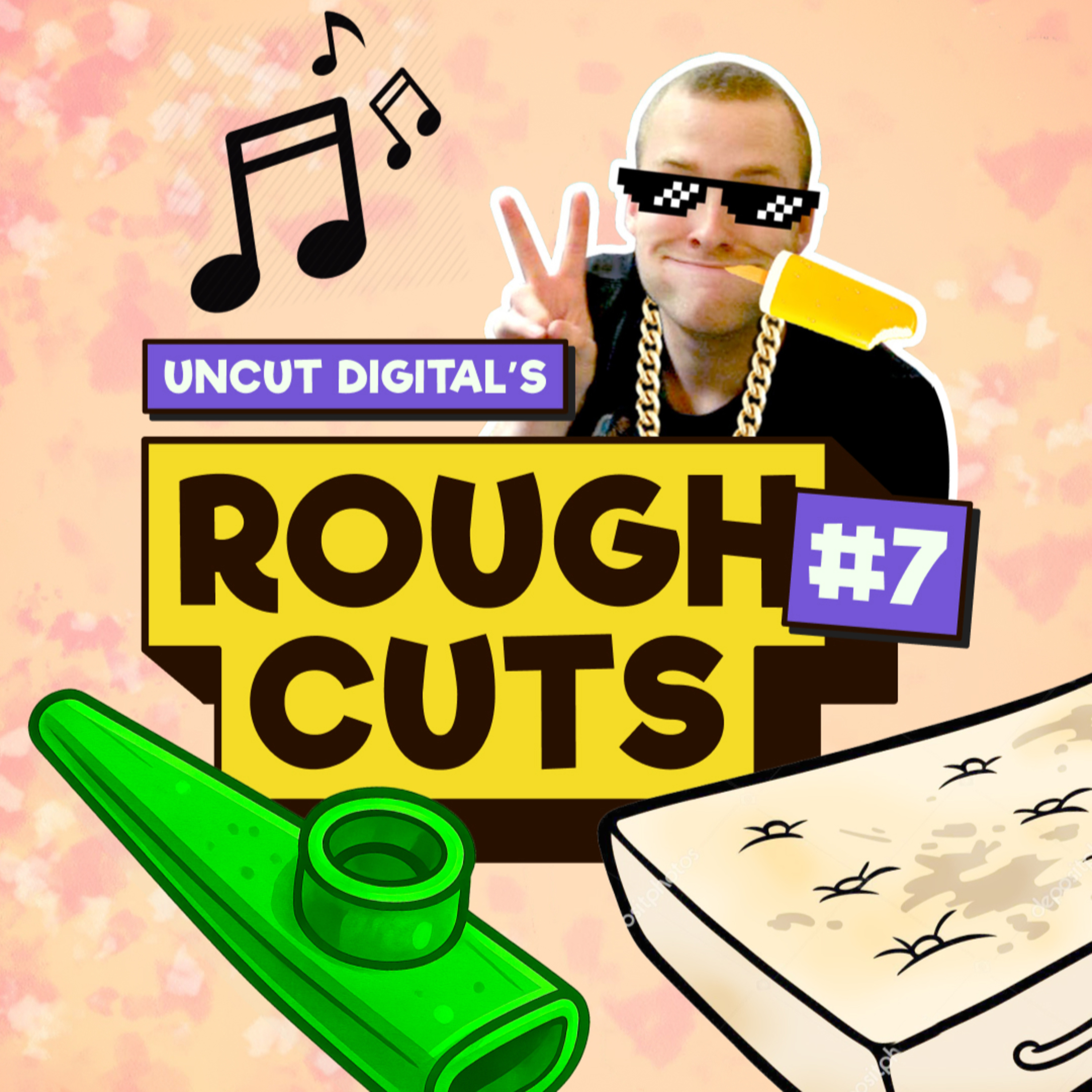 ROUGH CUTS #7 ft. Vogeljongen | Kazooconcert & Angsten overwinnen episode artwork