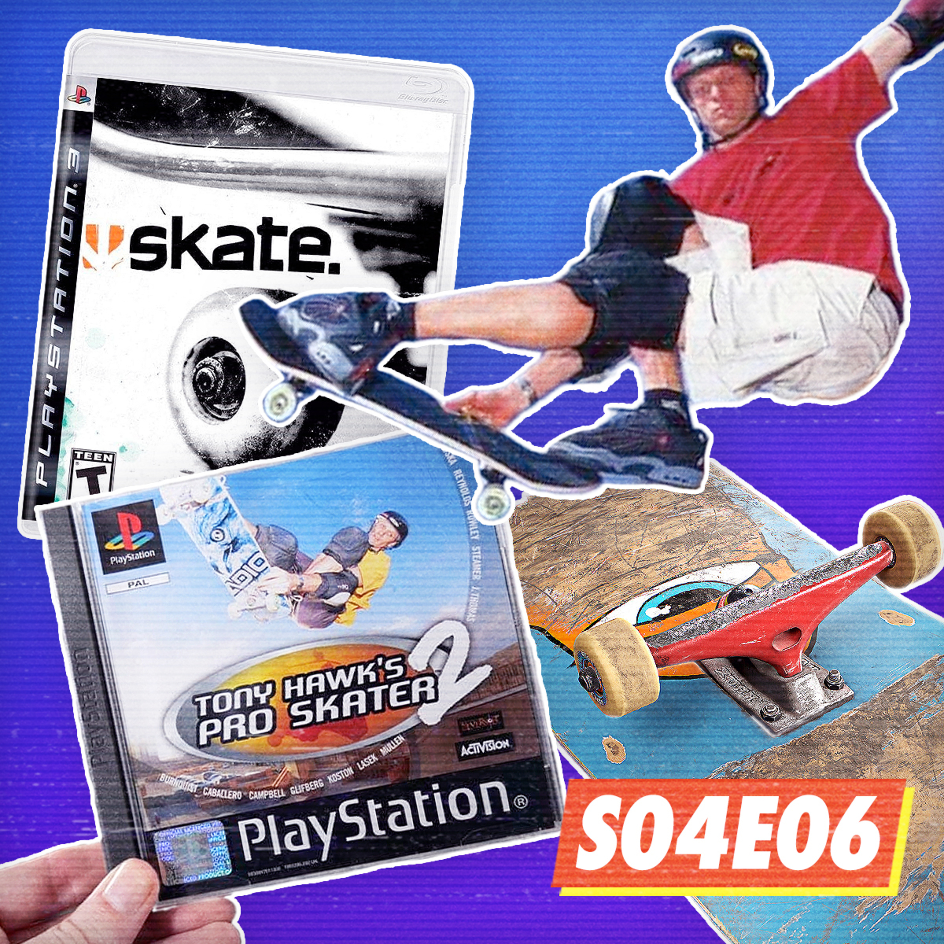 S04E06 | Skateboarding Games ft. Schaatsplanker – Wie heeft ze niet gespeeld? episode artwork