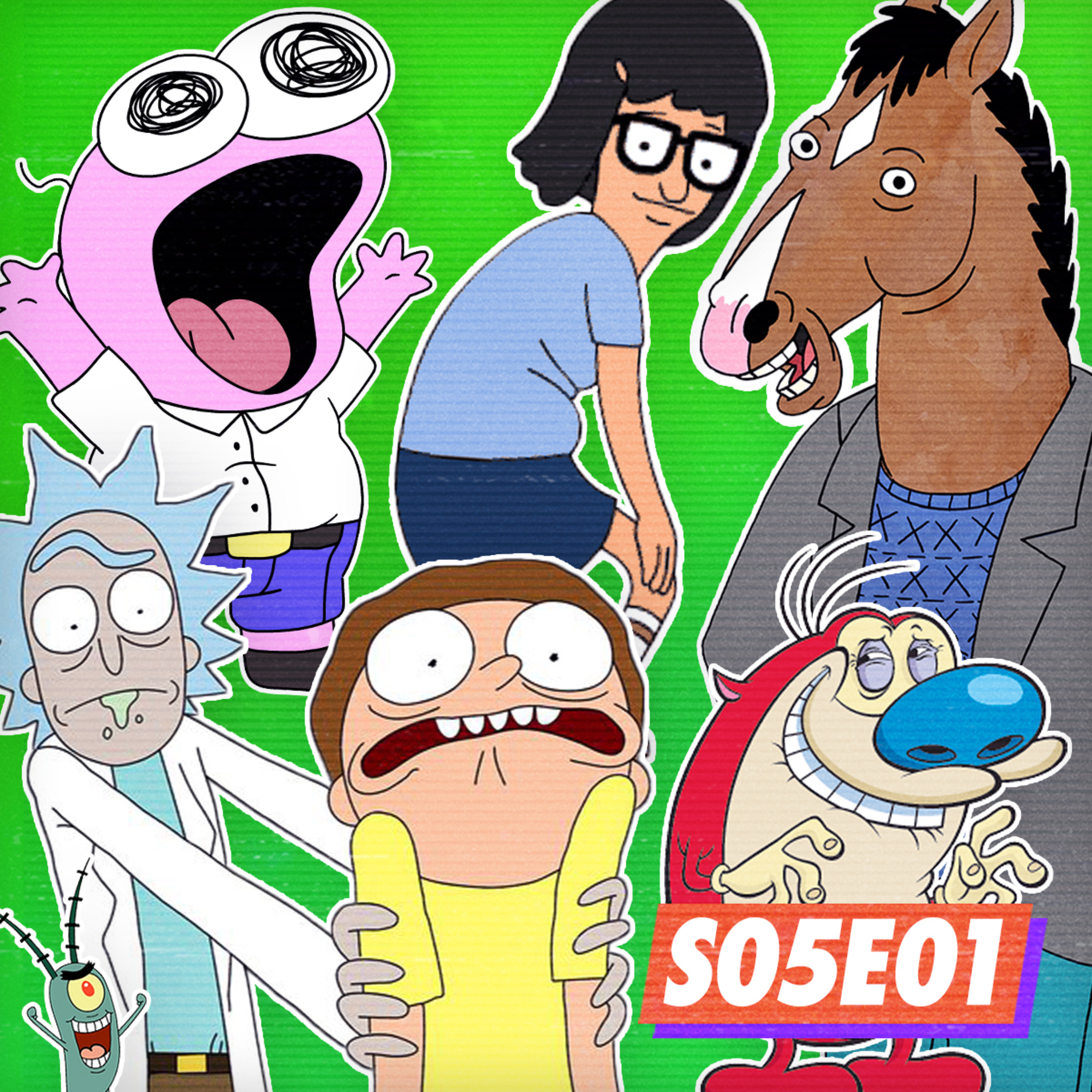 S05E01 | Onze favoriete Cartoons aller tijden! – Absurde humor en de harde realiteit episode artwork