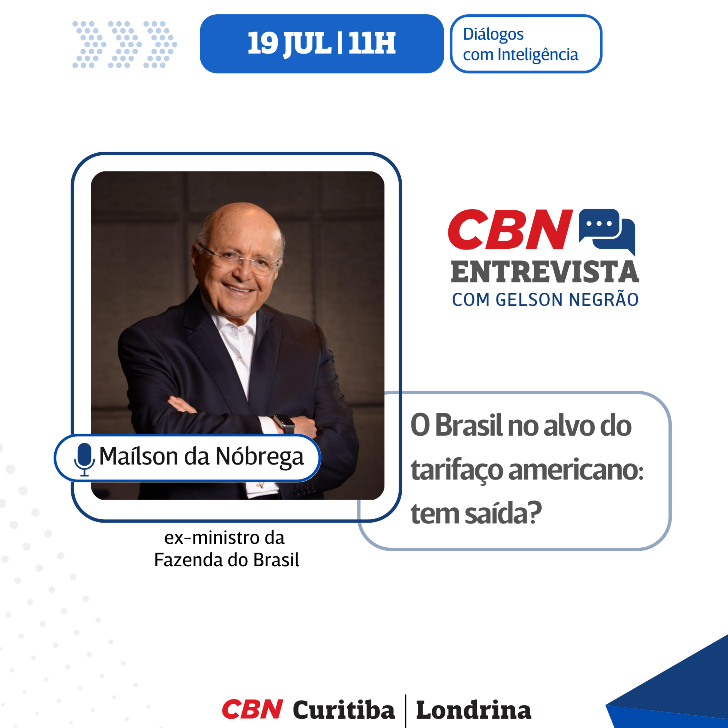 CBN Entrevista | com Gelson Negrão