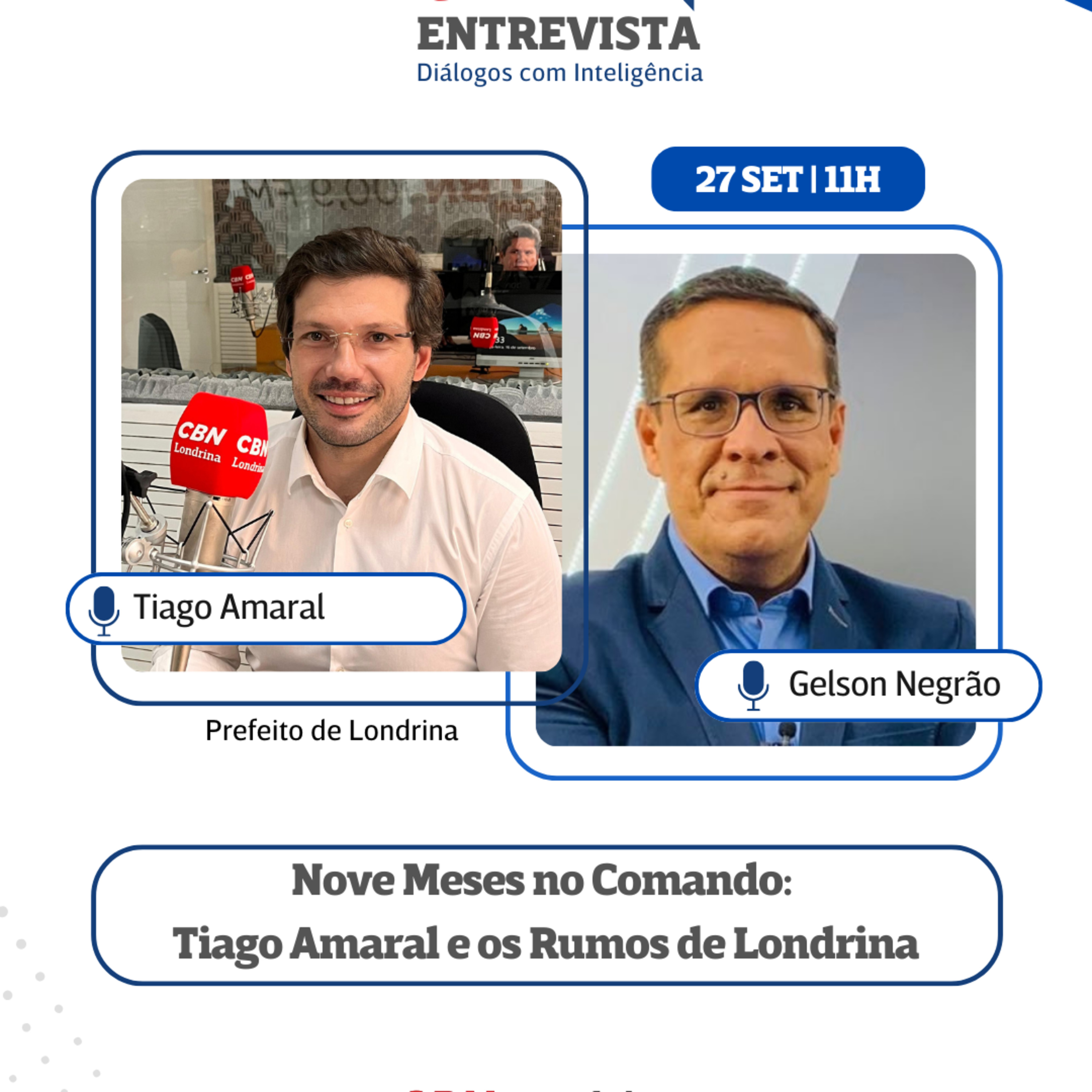 CBN Entrevista | com Gelson Negrão