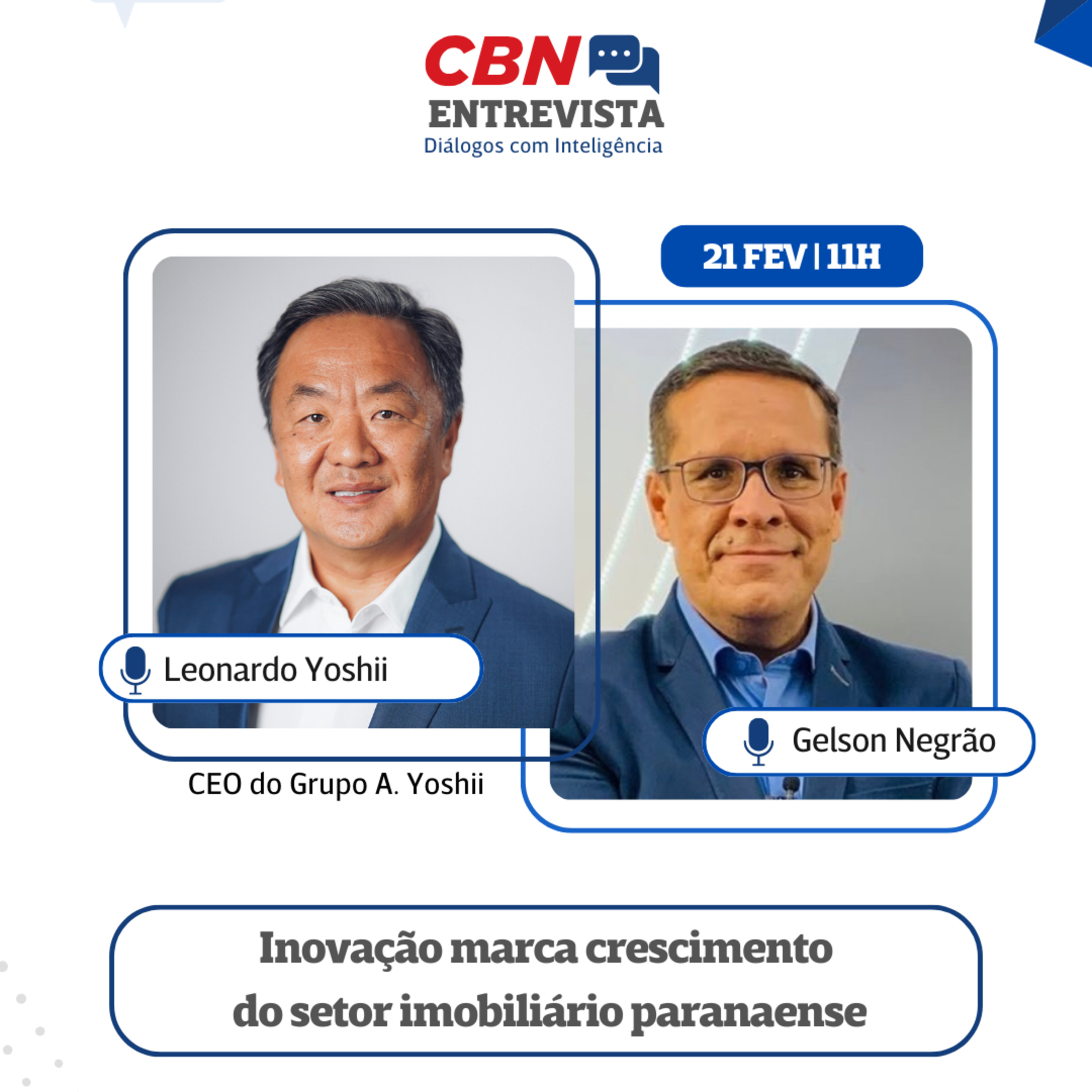 CBN Entrevista | com Gelson Negrão