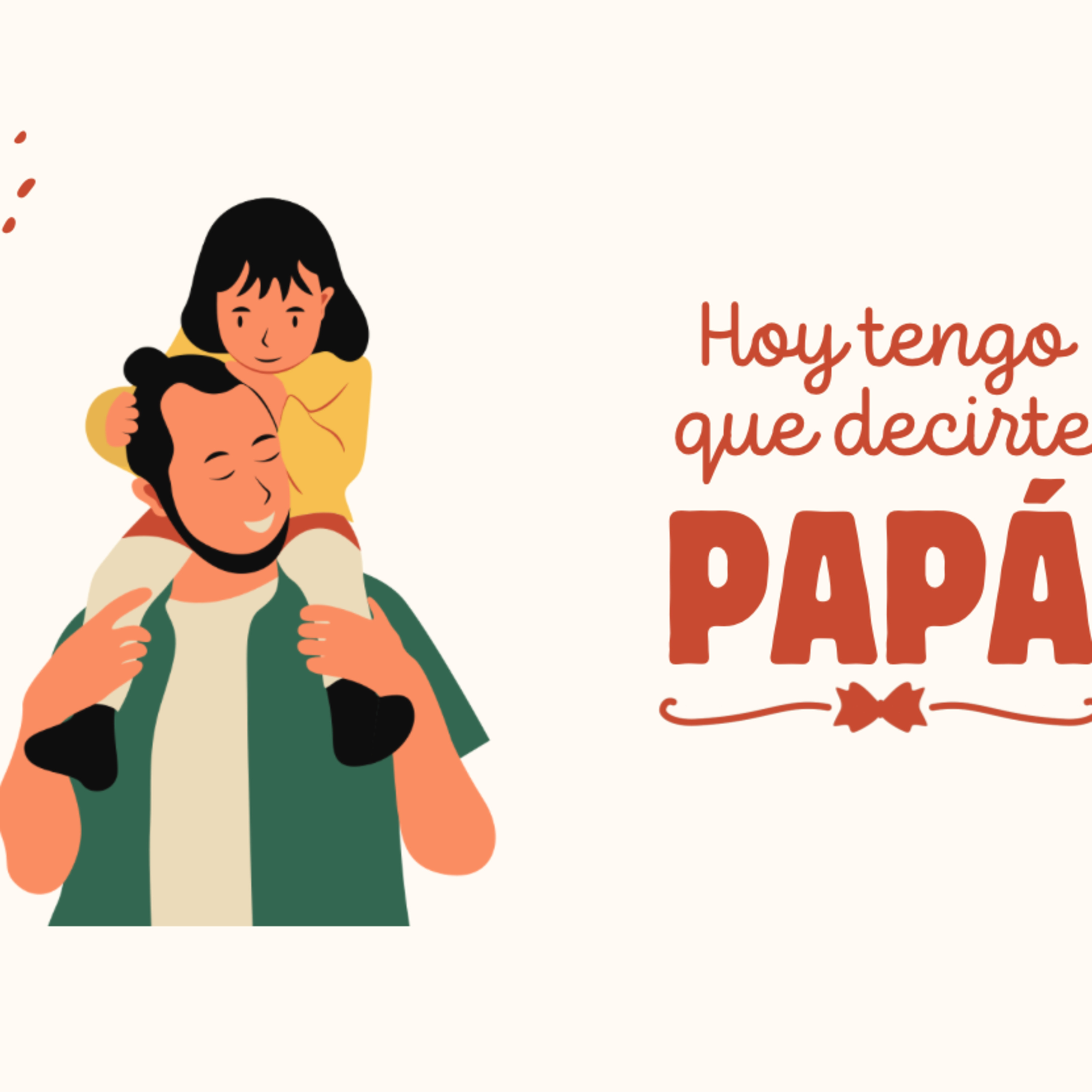 Hoy tengo que decirte papá episode artwork