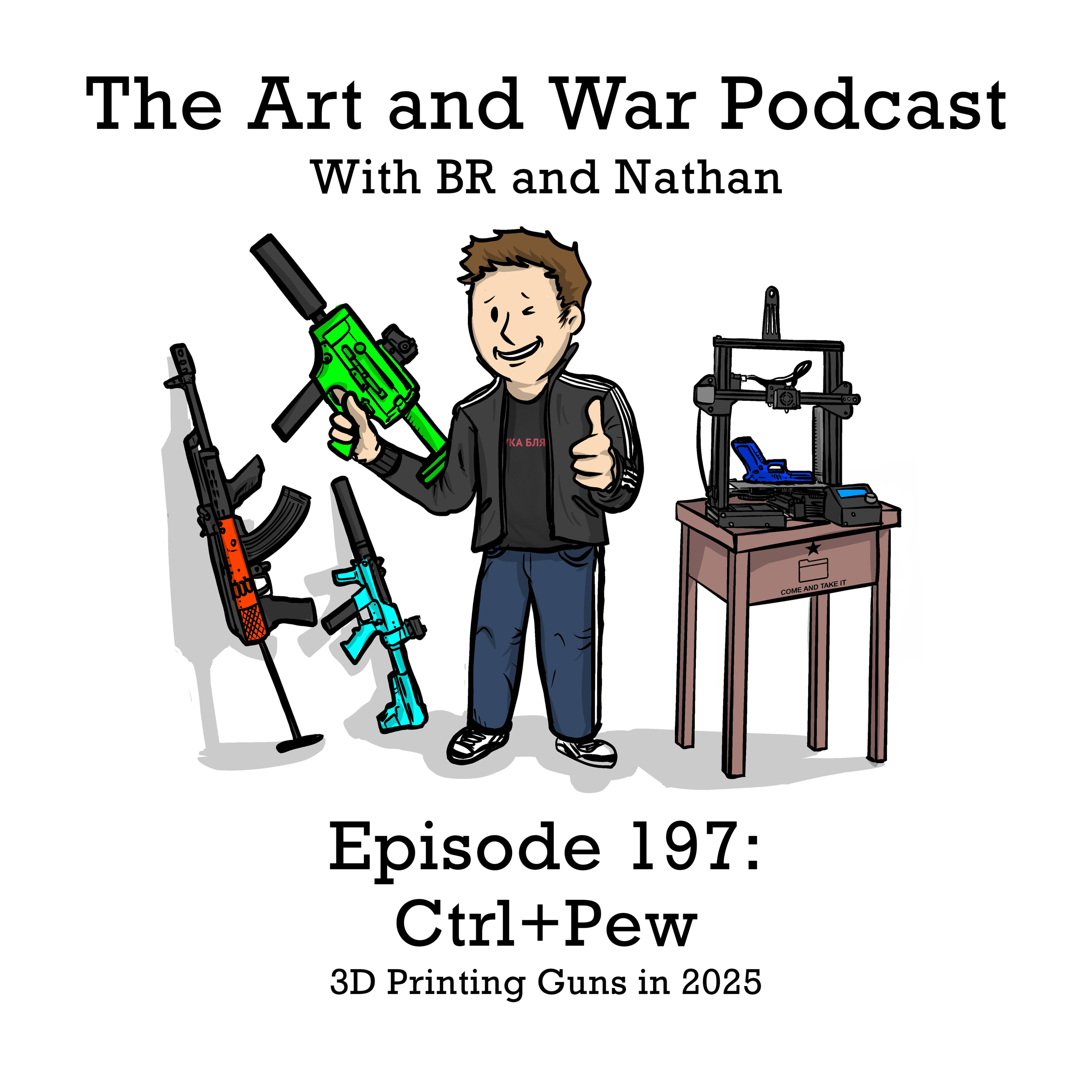 197: Ctrl+Pew - 3D Printing Guns in 2025