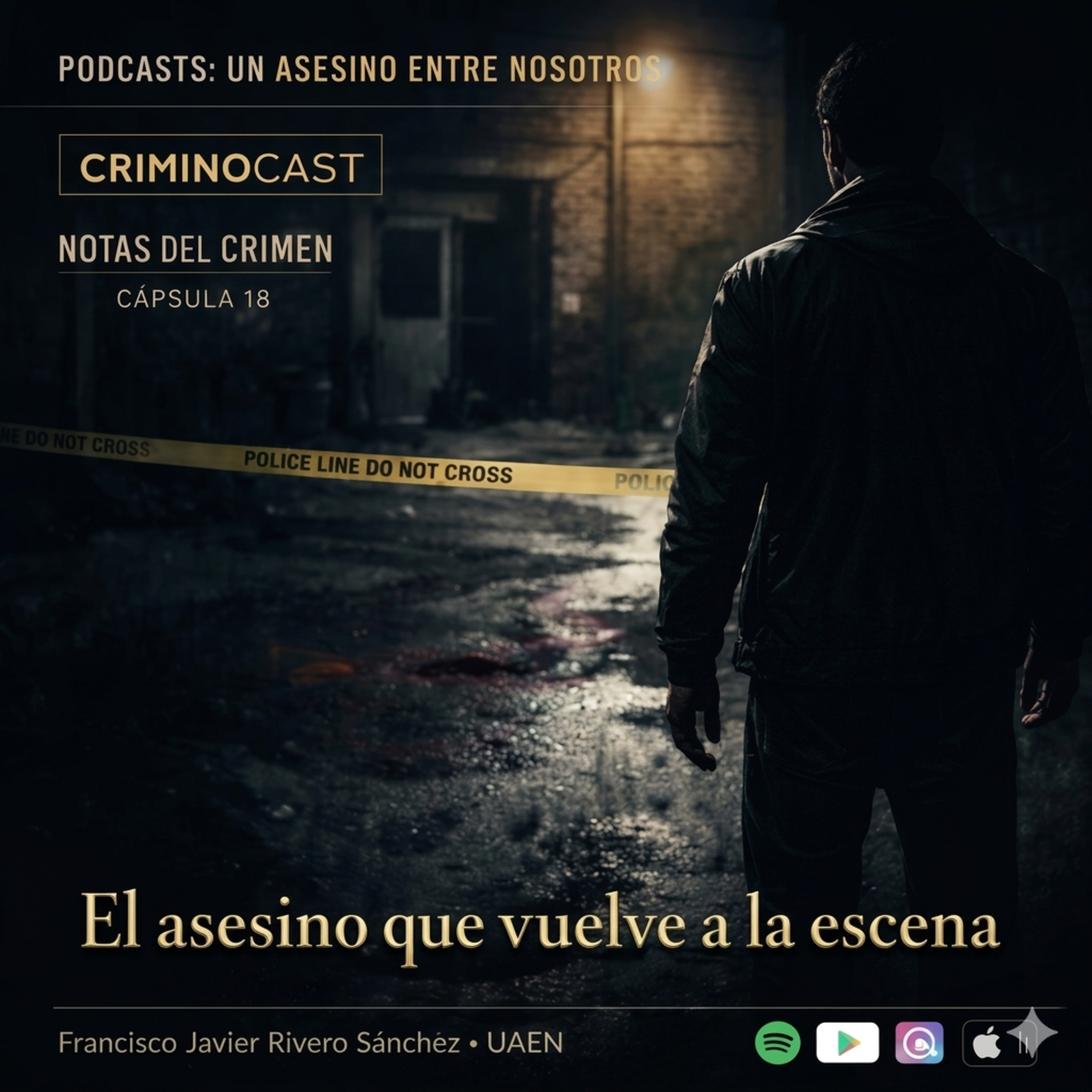 🎙️ CÁPSULA 18: NOTAS DEL CRIMEN · .-El asesino que vuelve a la escena.