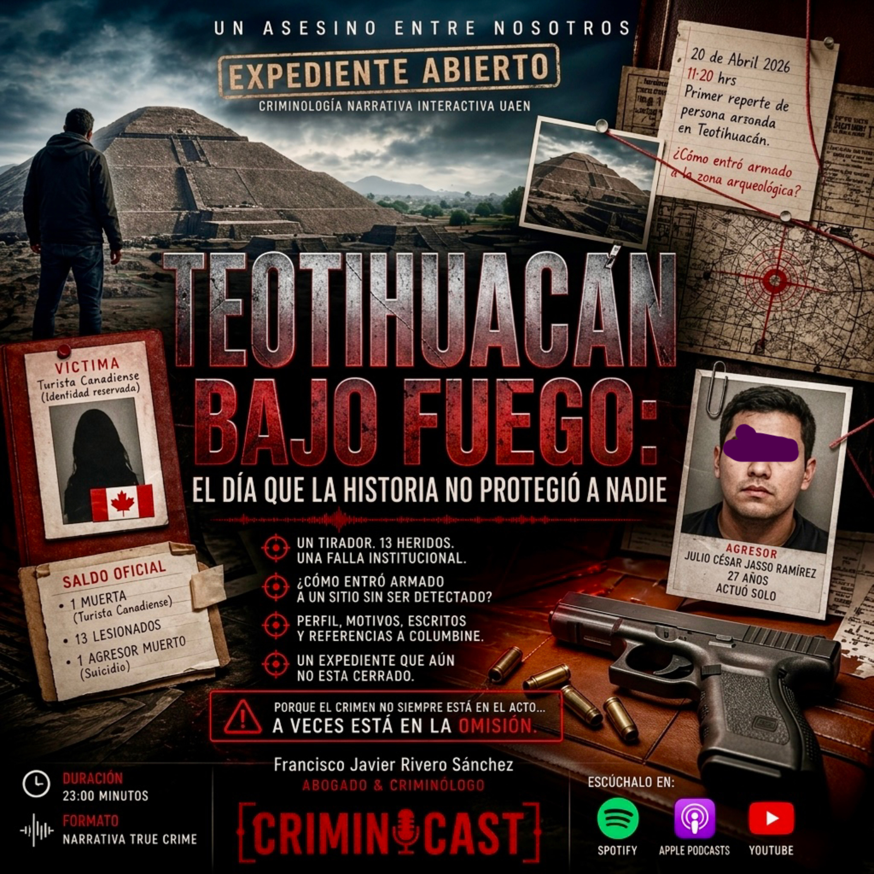 🧨2. EXPEDIENTE ABIERTO.-Teotihuacán bajo fuego: el día que la historia no protegió a nadie.