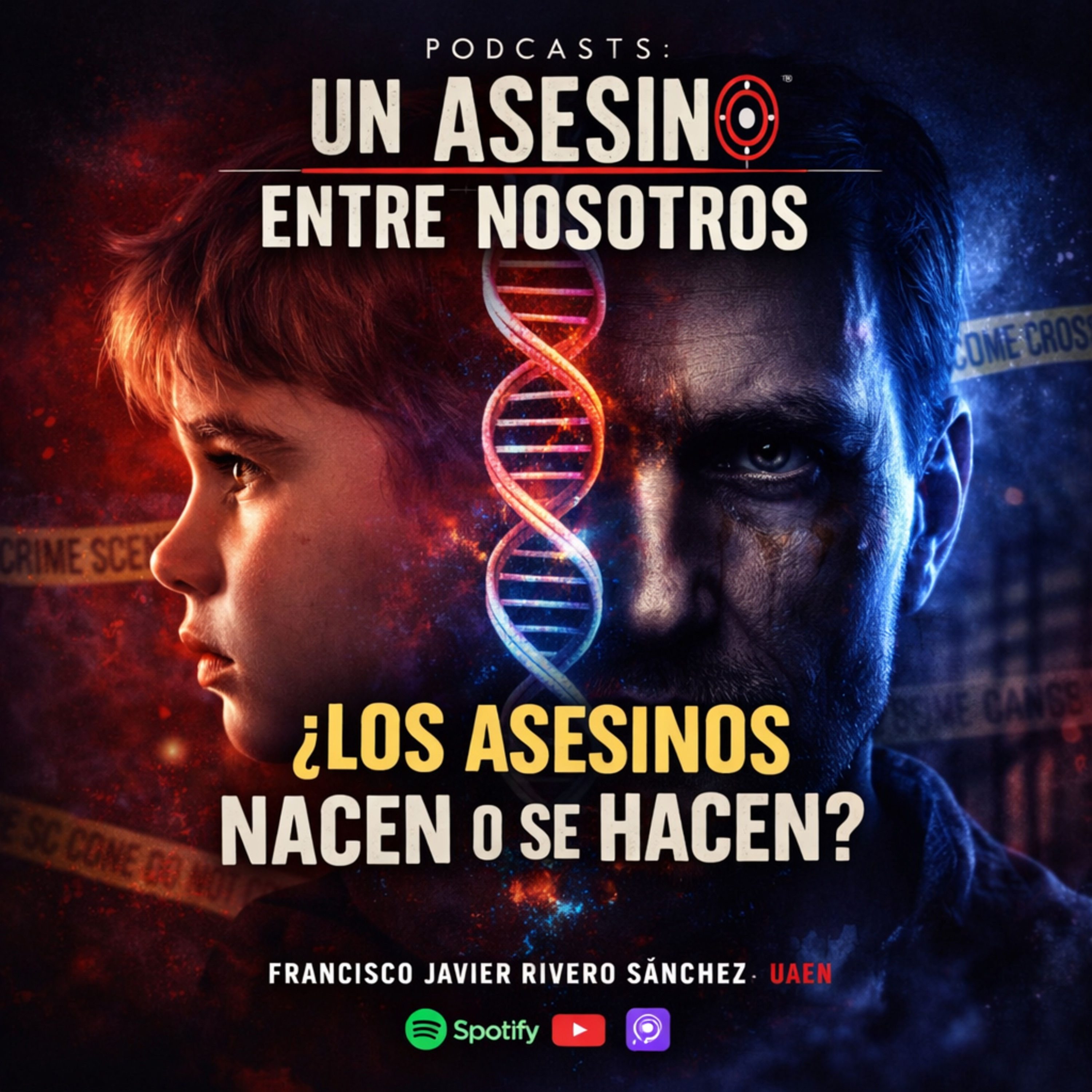 🎙️EPISODIO 31: ¿Los asesinos nacen o se hacen? Psicopatía, genética y la mente del asesino serial.