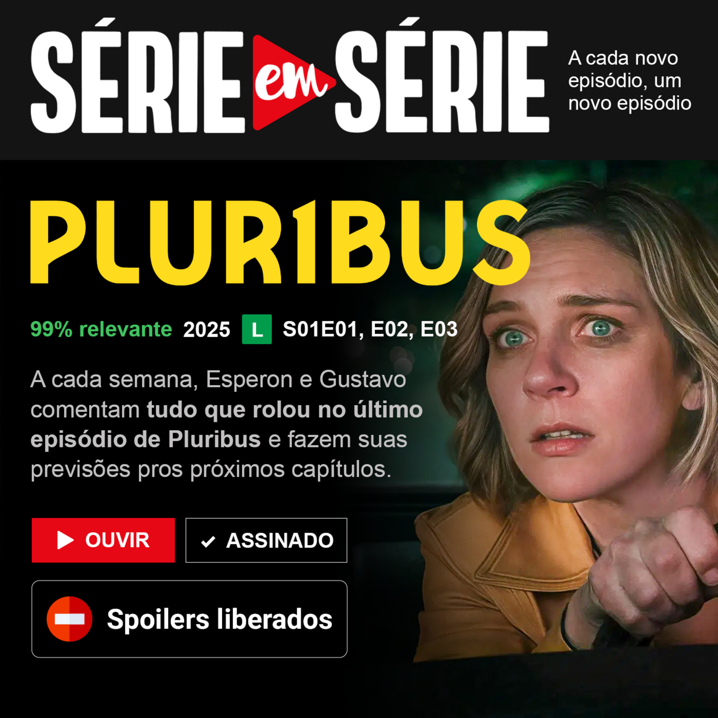 Pluribus S01E01, E02, E03 | Série em Série