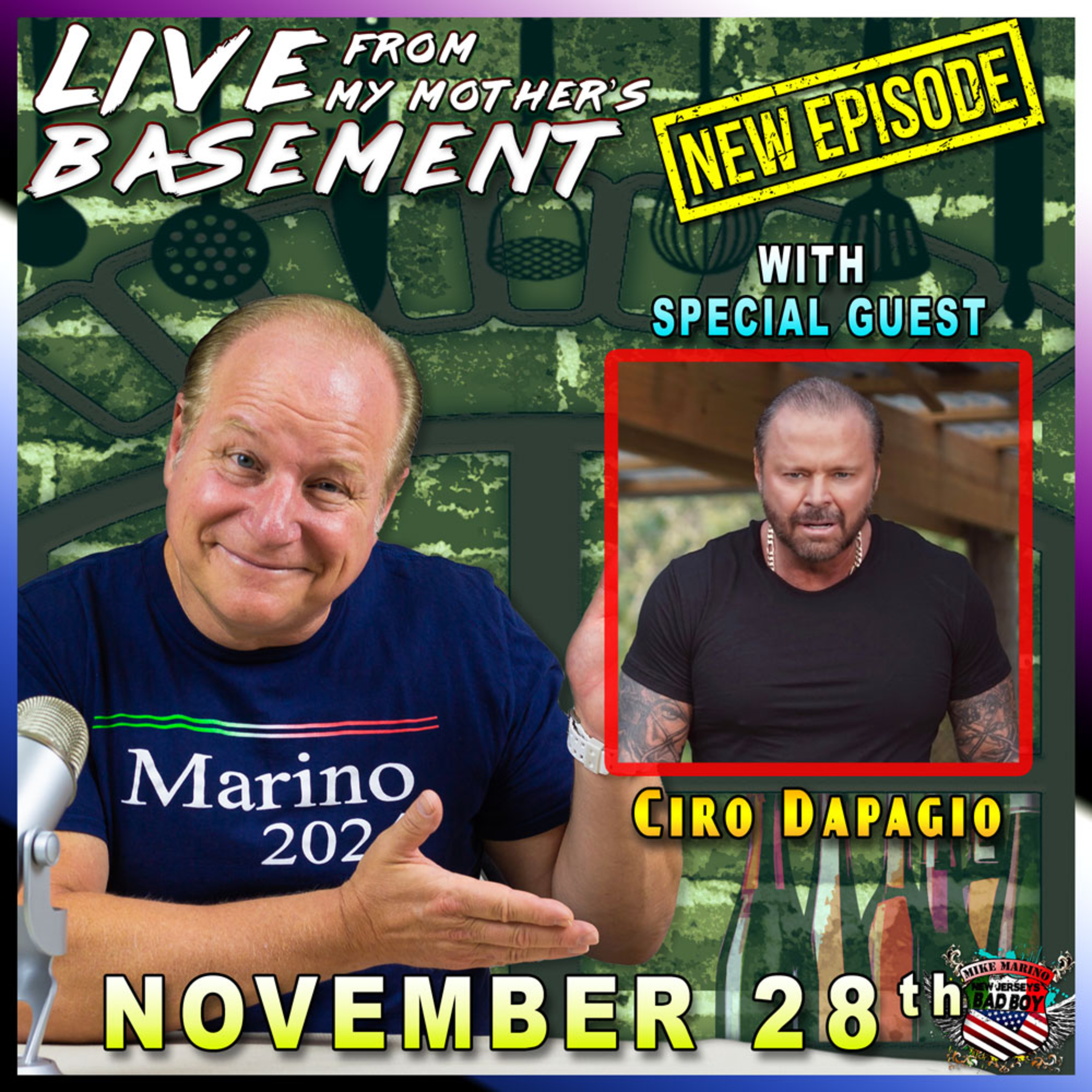 Episode #296 - Live from My Mother's Basement - (11/28/2023) episode artwork