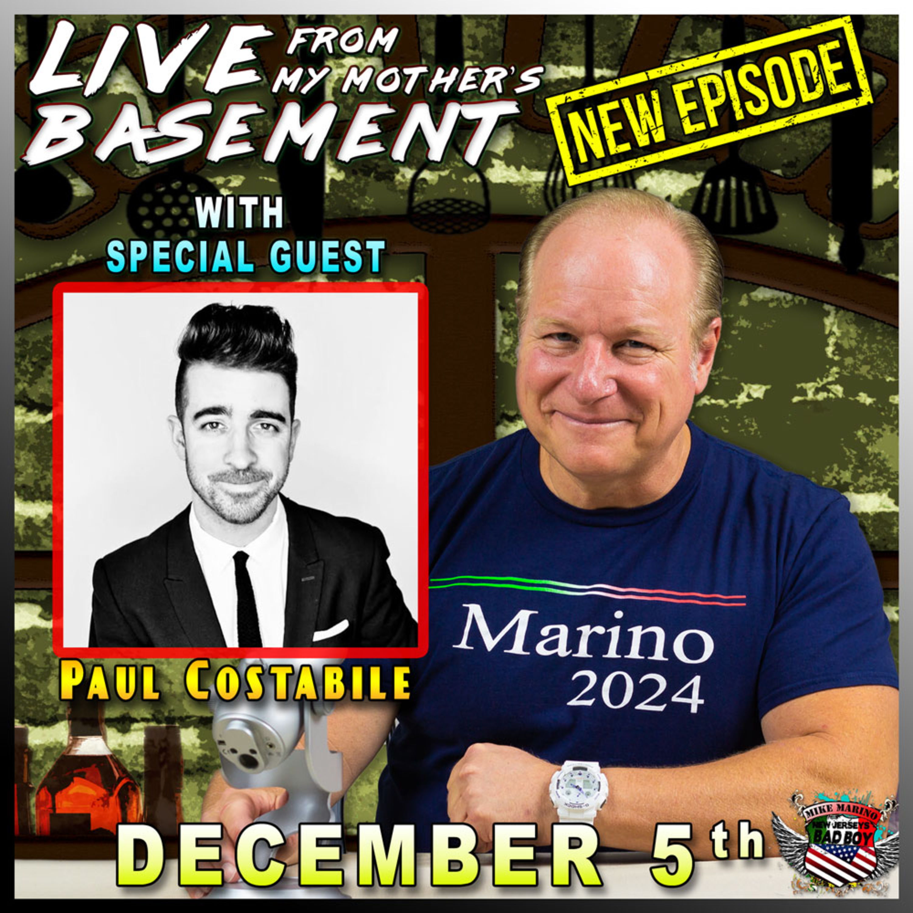 Episode #297 - Live from My Mother's Basement - (12/5/2023) episode artwork